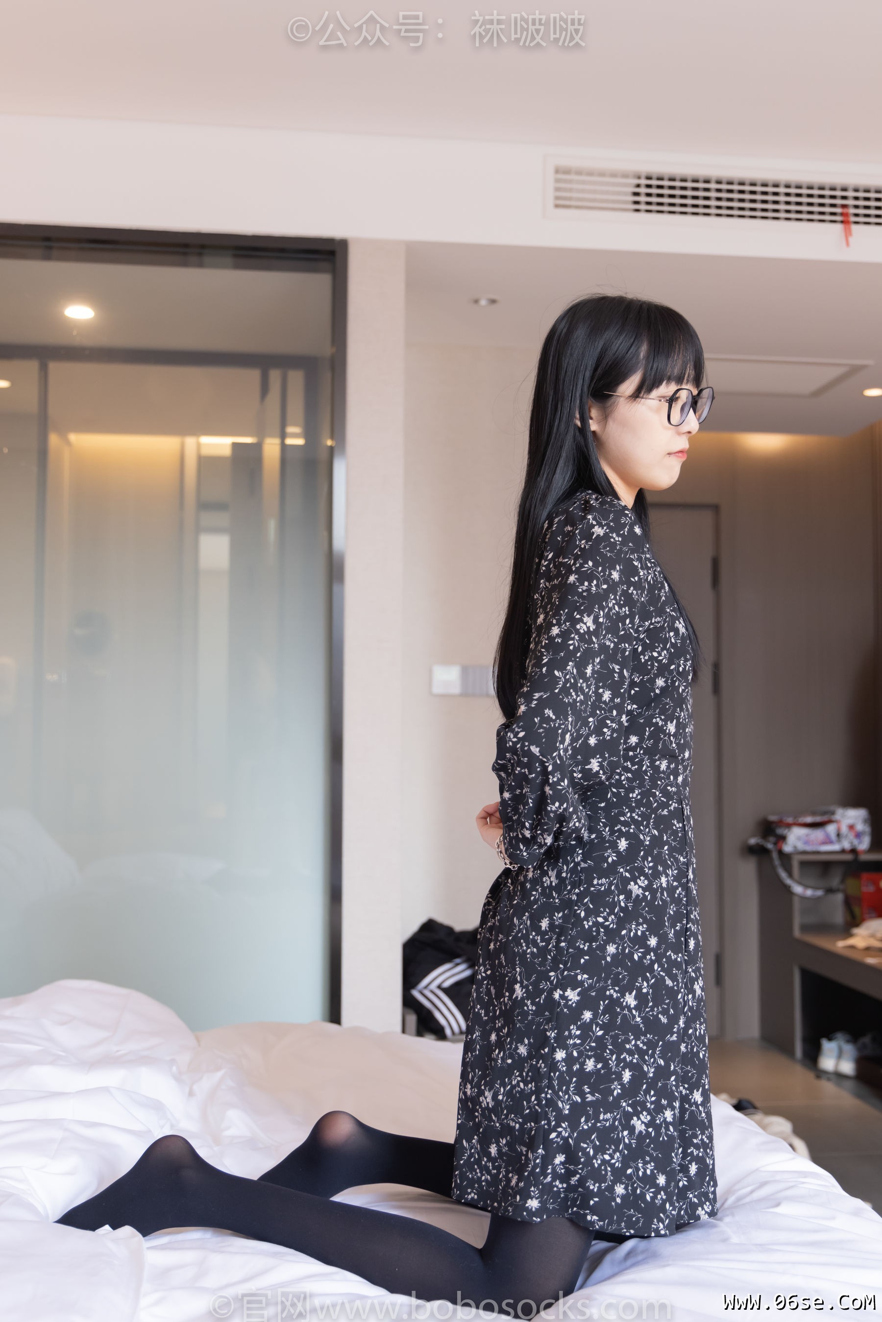 图片[60]-BoBoSocks袜啵啵 No.064 稚予-平底鞋、厚黑丝[137P]-六色网