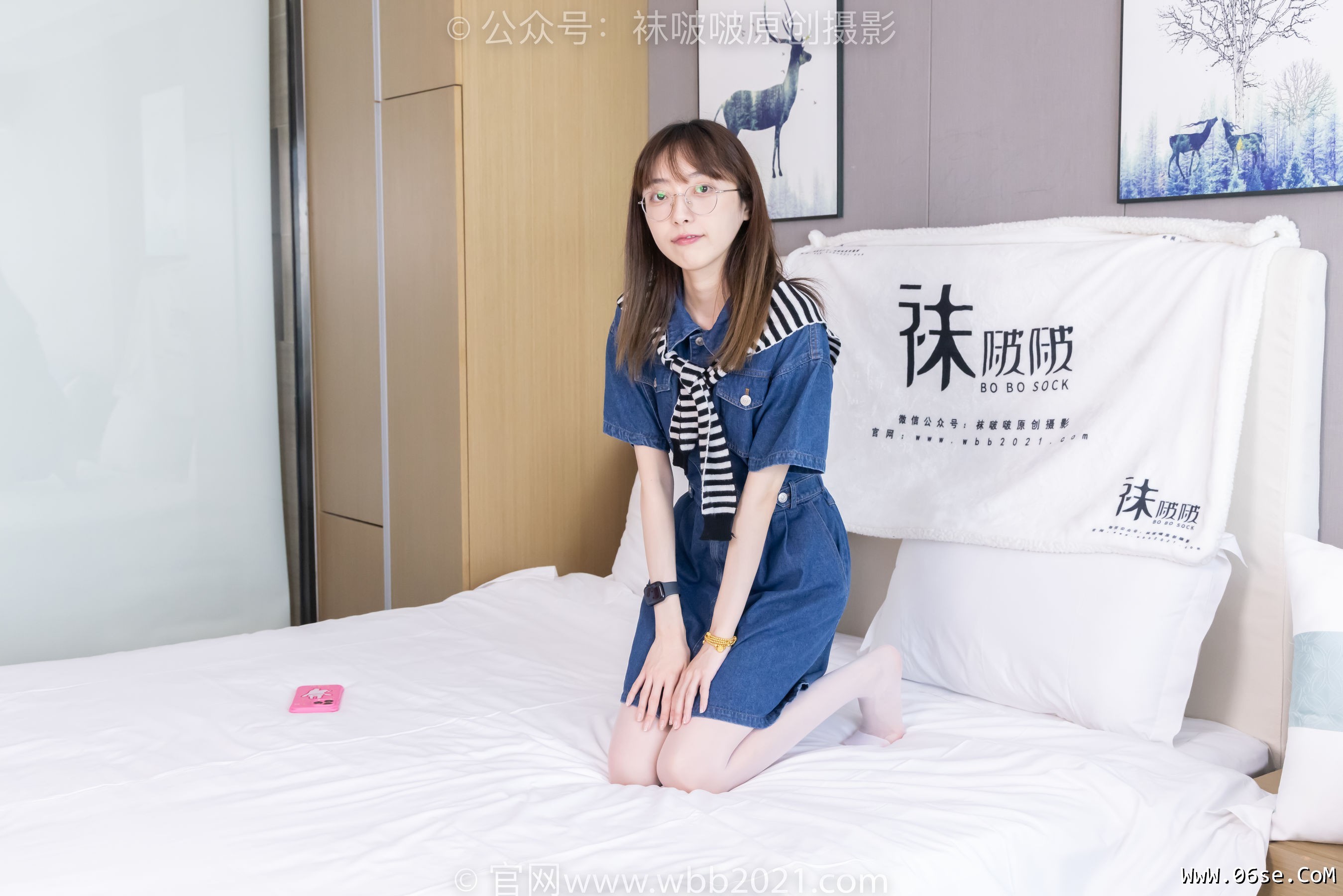 图片[119]-BoBoSocks袜啵啵 No.435 稚予 -板鞋、运动鞋、白丝、肉丝[150P]-六色网