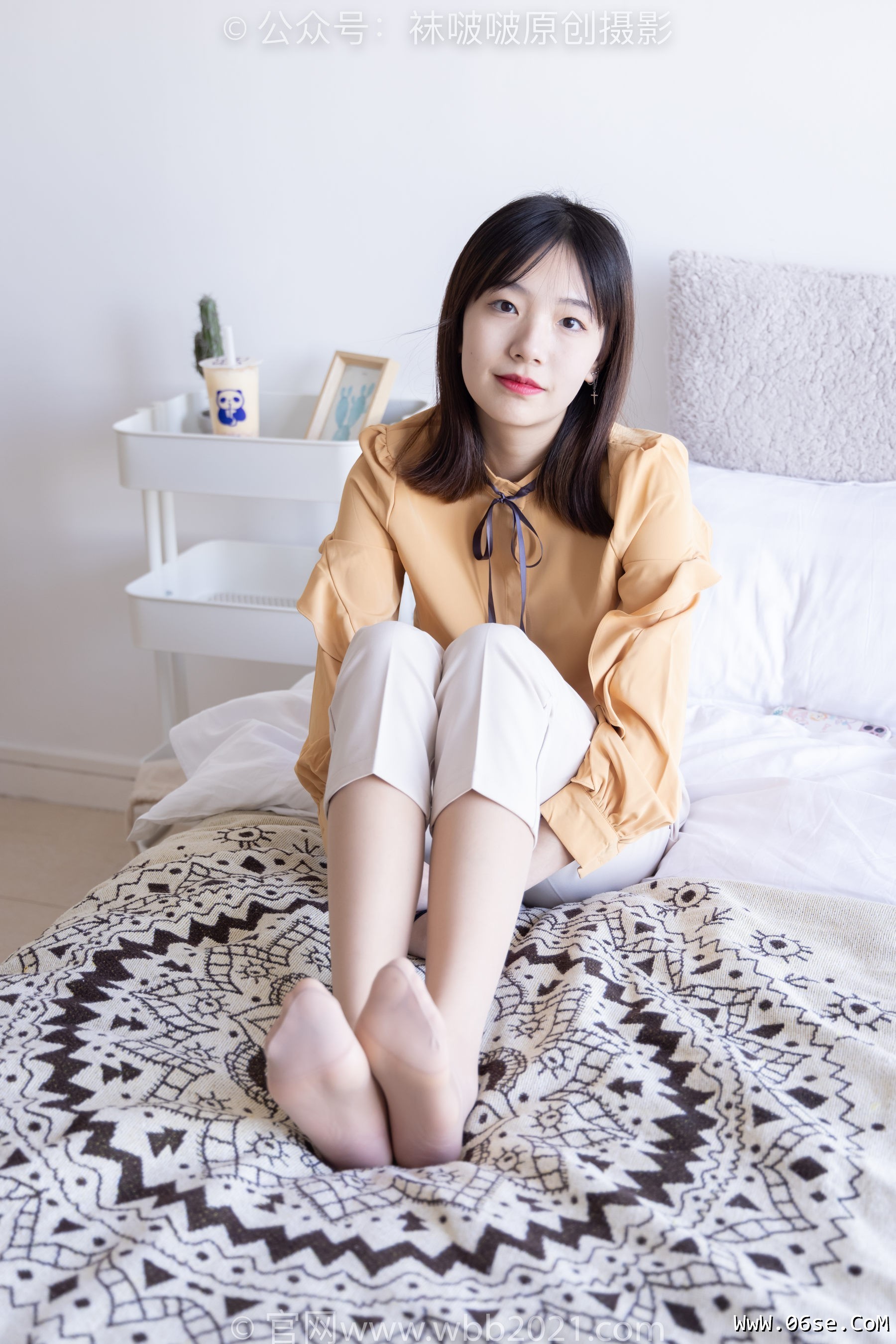 图片[119]-BoBoSocks袜啵啵 No.240 小甜豆-三双高跟鞋、肉丝、裸足[156P]-六色网