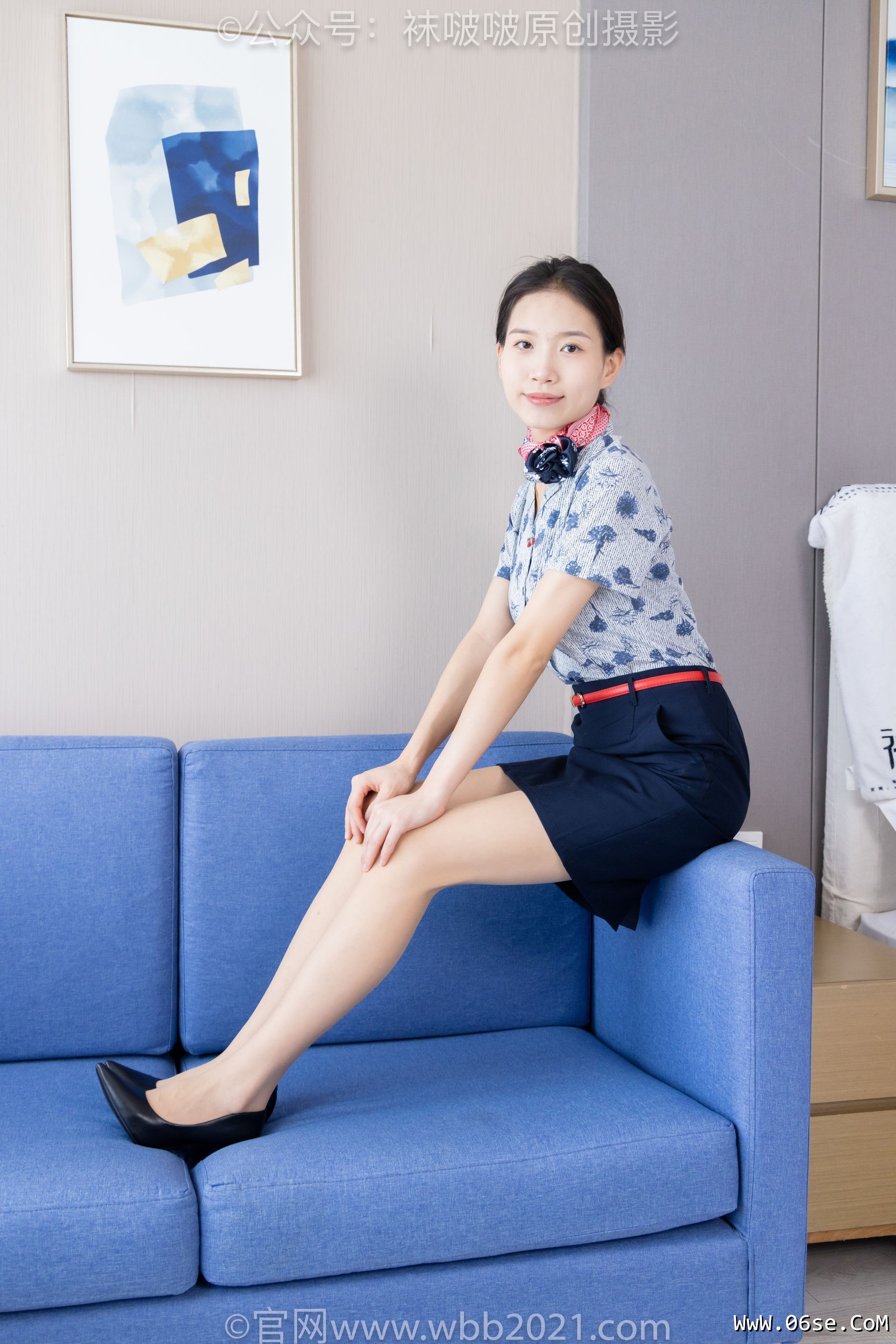 图片[35]-BoBoSocks袜啵啵 No.334 芝士 -东航制服、两双高跟鞋、薄肉丝、薄灰丝[141P]-六色网