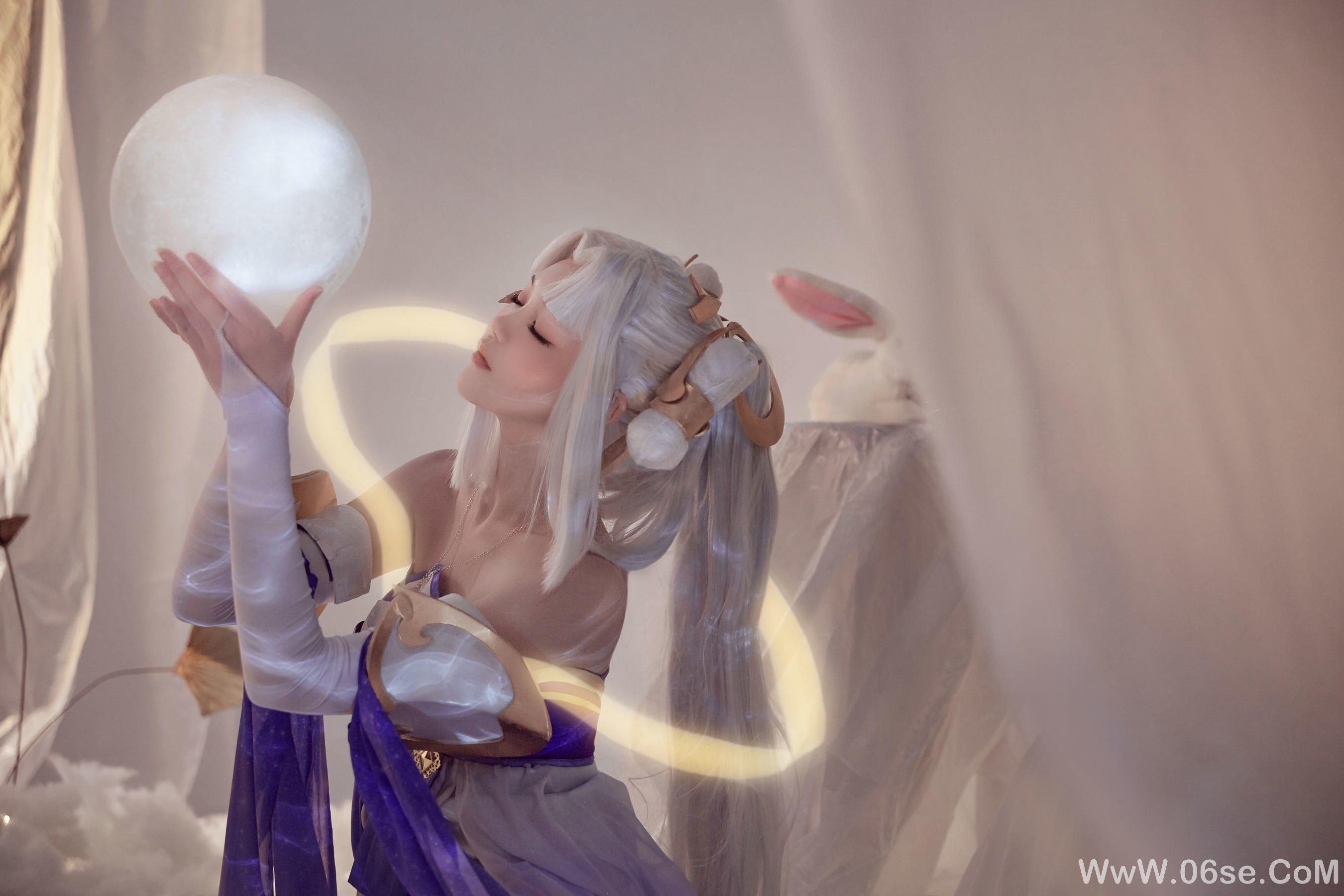 图片[18]-人气coser戚顾儿MIKI 王者荣耀 嫦娥[22P]-六色网