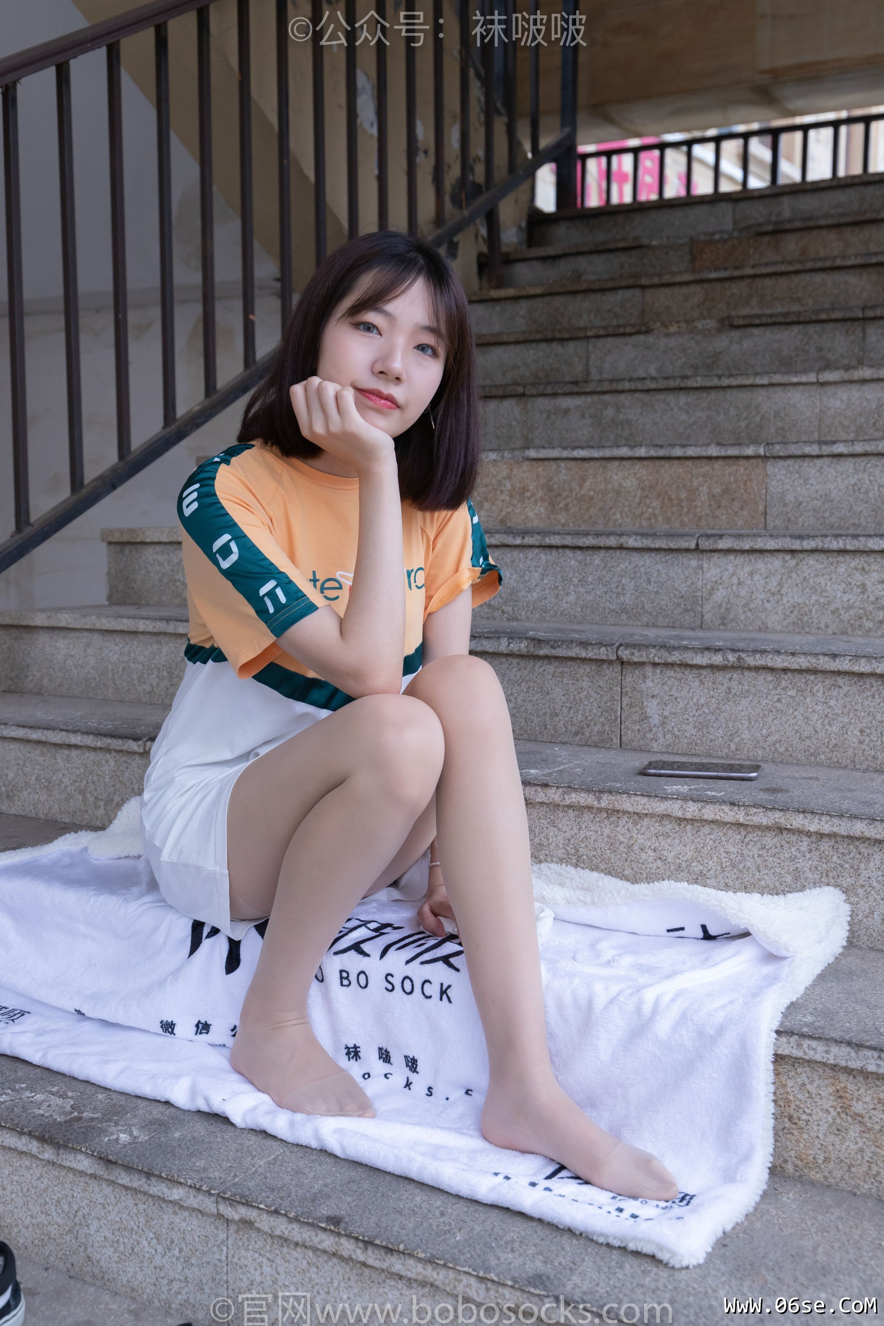 图片[92]-BoBoSocks袜啵啵 No.069 小甜豆-vans板鞋、白棉袜、肉丝[135P]-六色网