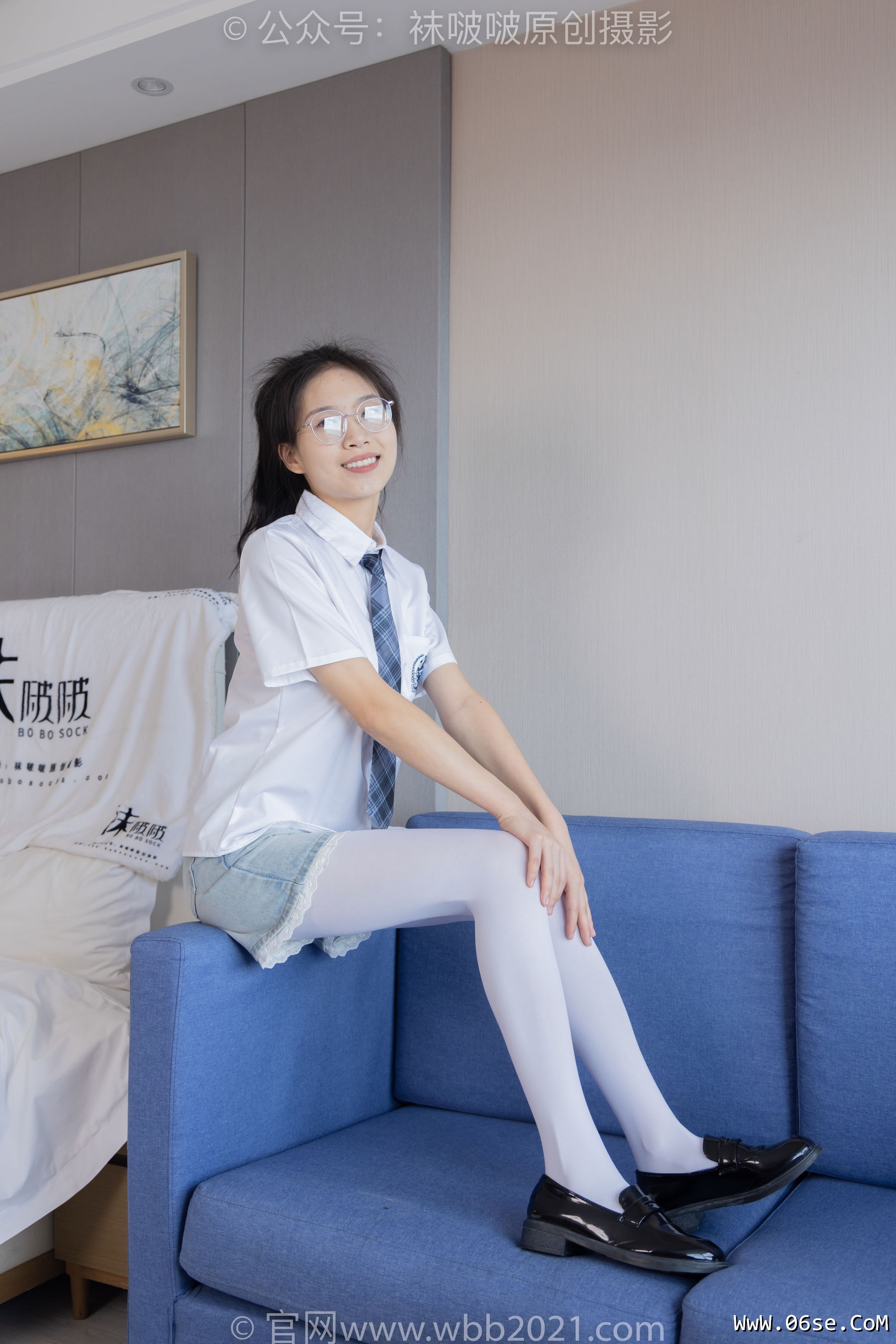 图片[52]-BoBoSocks袜啵啵 No.276 芝士 -皮鞋、厚白丝、裸足[144P]-六色网