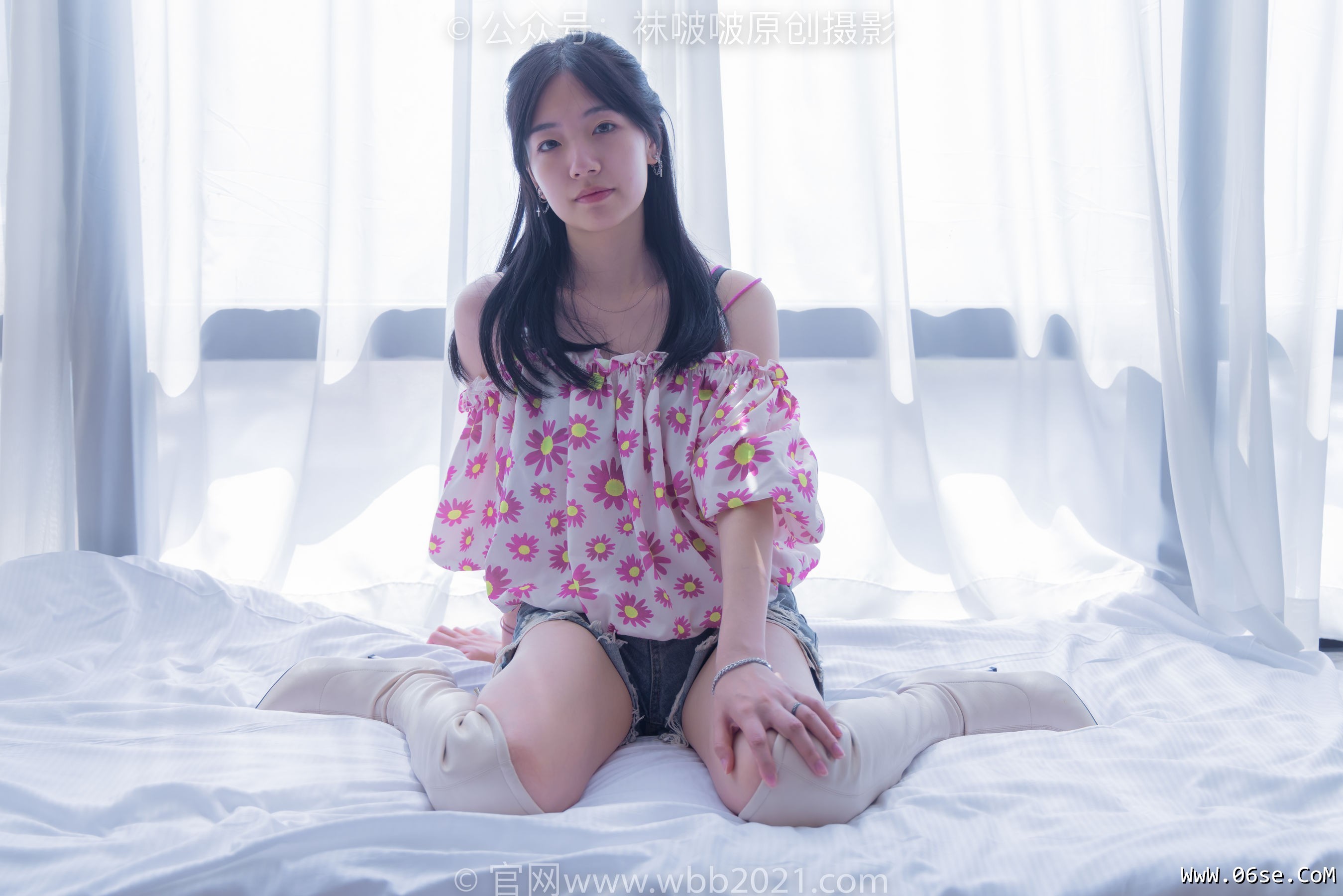 图片[100]-BoBoSocks袜啵啵 No.308 小甜豆 -长靴、白棉袜、裸足[170P]-六色网