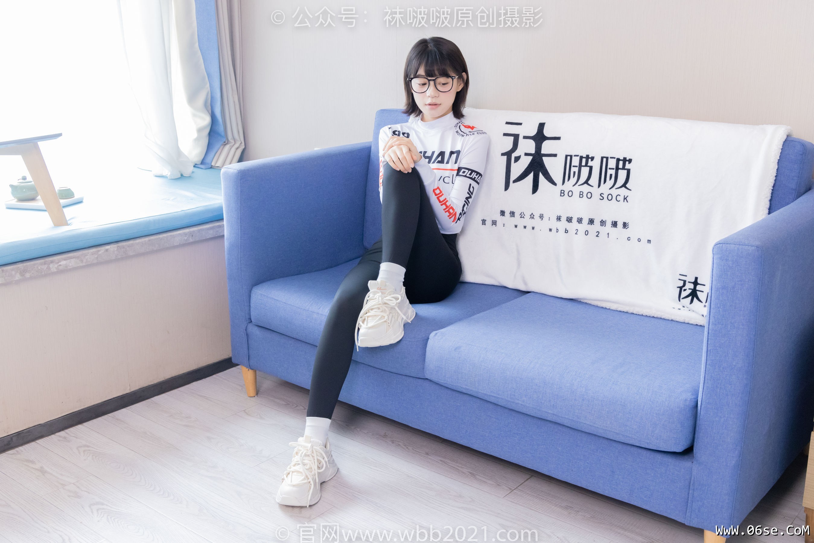 图片[64]-BoBoSocks袜啵啵 No.410 糯米 -运动鞋、白棉袜、肉丝、瑜伽裤裤里丝[145P]-六色网
