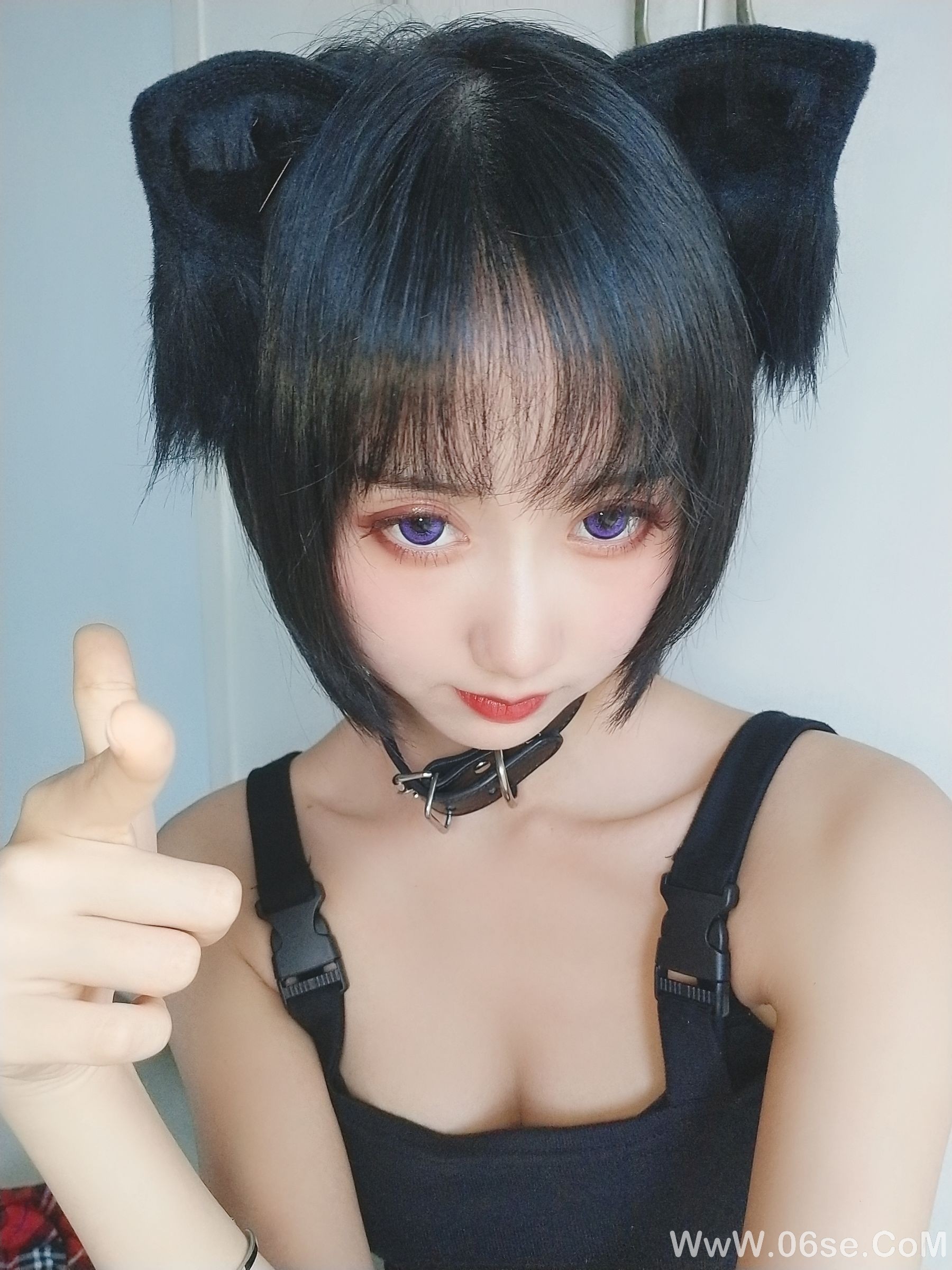 图片[15]-萌系小姐姐木绵绵OwO 不良猫[44P]-六色网