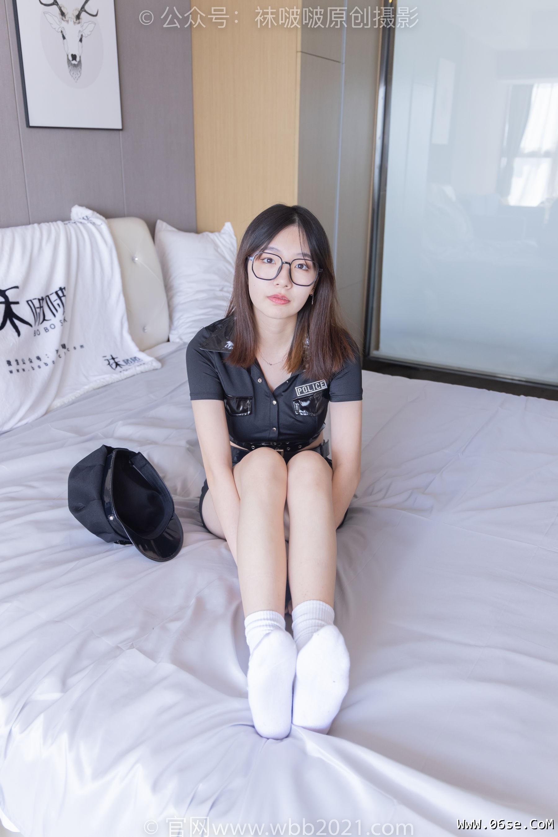 图片[102]-BoBoSocks袜啵啵 No.254 小甜豆 -长靴、白棉袜、裸足、小女警[144P]-六色网