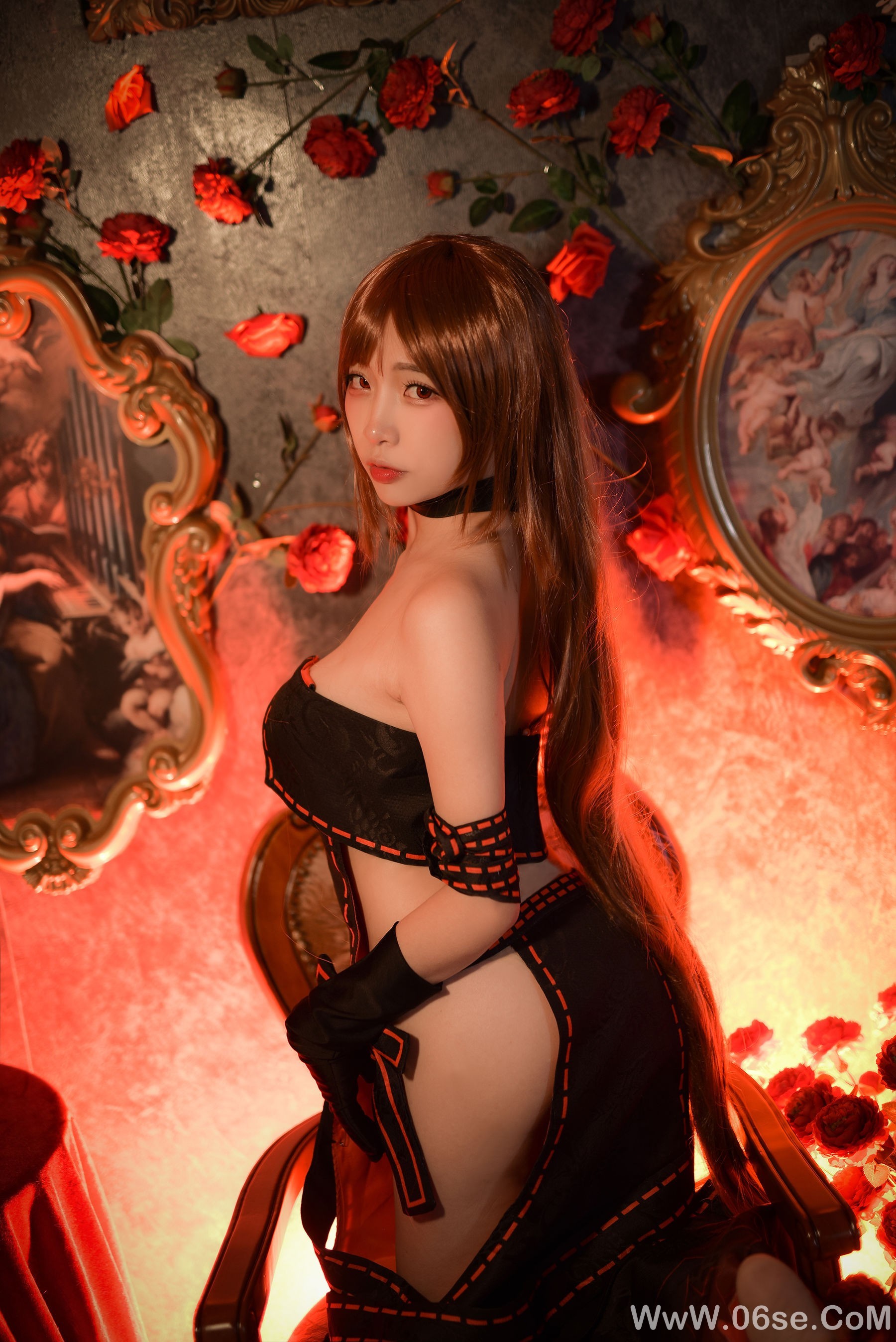 图片[15]-人气Coser二佐Nisa Fate虞美人[24P]-六色网