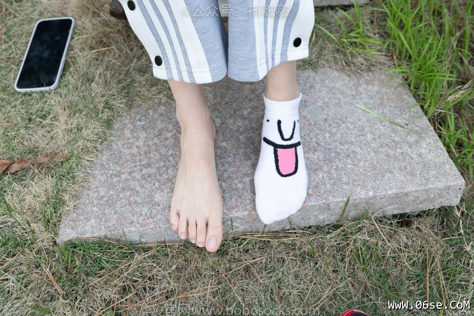 图片[88]-BoBoSocks袜啵啵 No.023 稚予-AJ、白色短棉袜、裸足[119P]-六色网