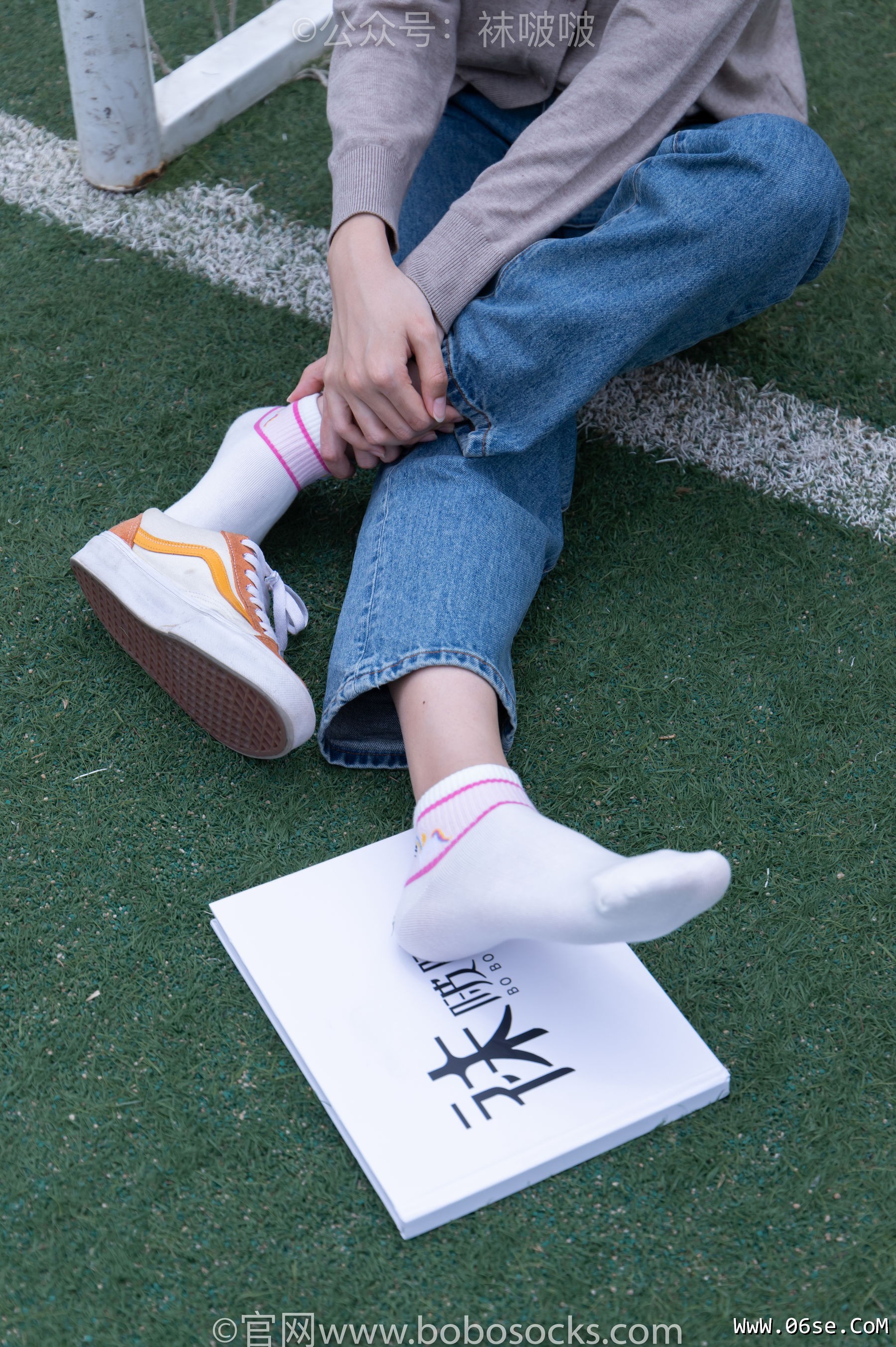图片[47]-BoBoSocks袜啵啵 No.004 泡芙-vans帆布鞋、白棉袜、裸足[127P]-六色网