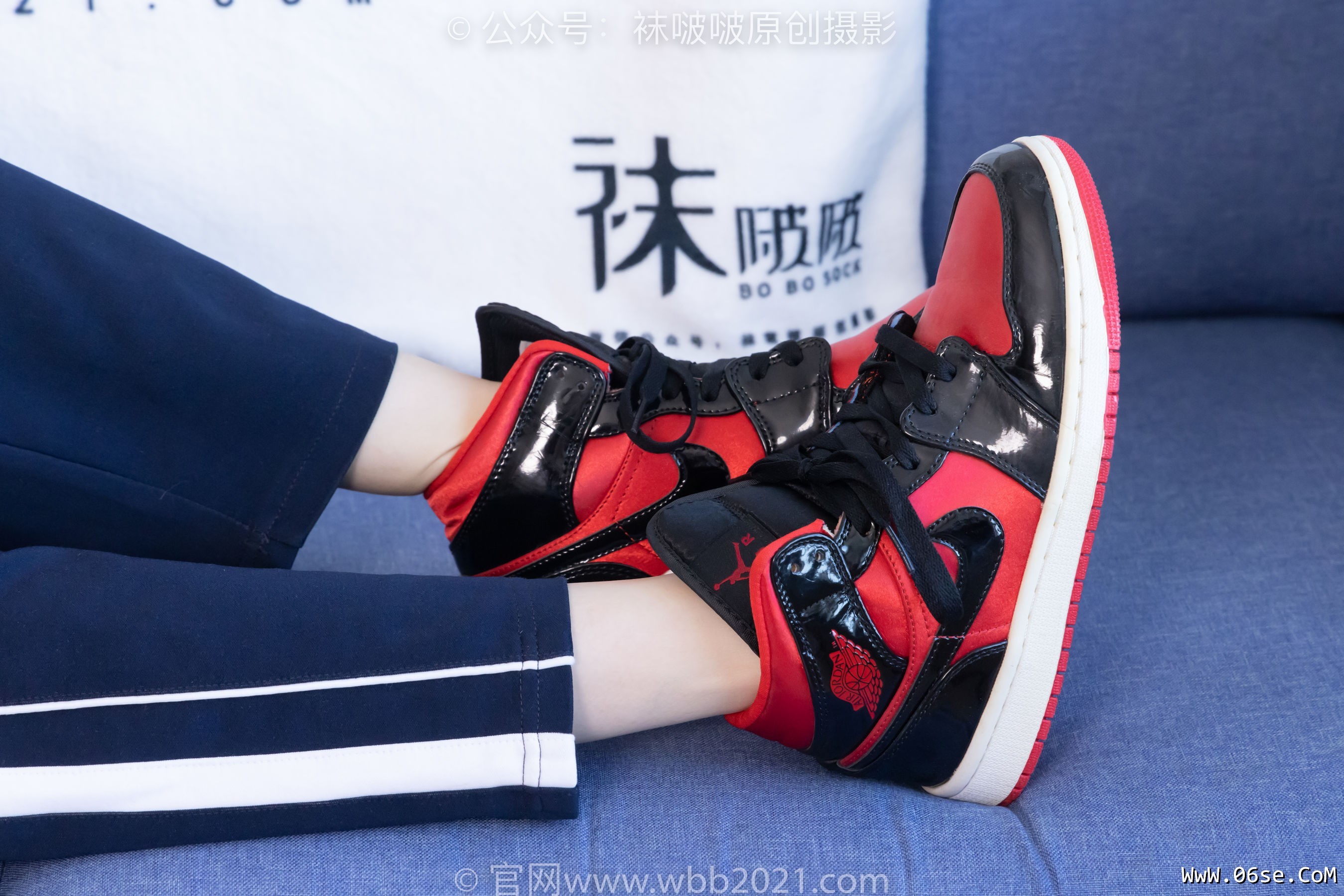 图片[71]-BoBoSocks袜啵啵 No.398 稚予 -板鞋、白船袜、裸足、裸足[150P]-六色网