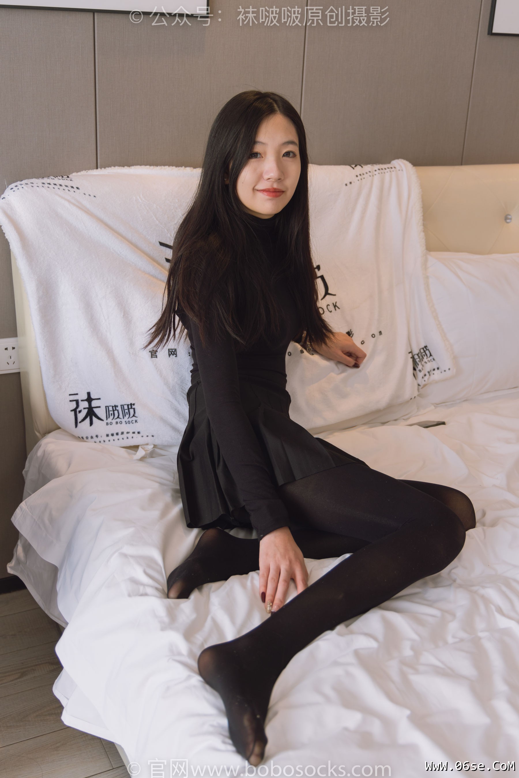 图片[113]-BoBoSocks袜啵啵 No.184 小甜豆-黑皮鞋、厚黑丝[140P]-六色网