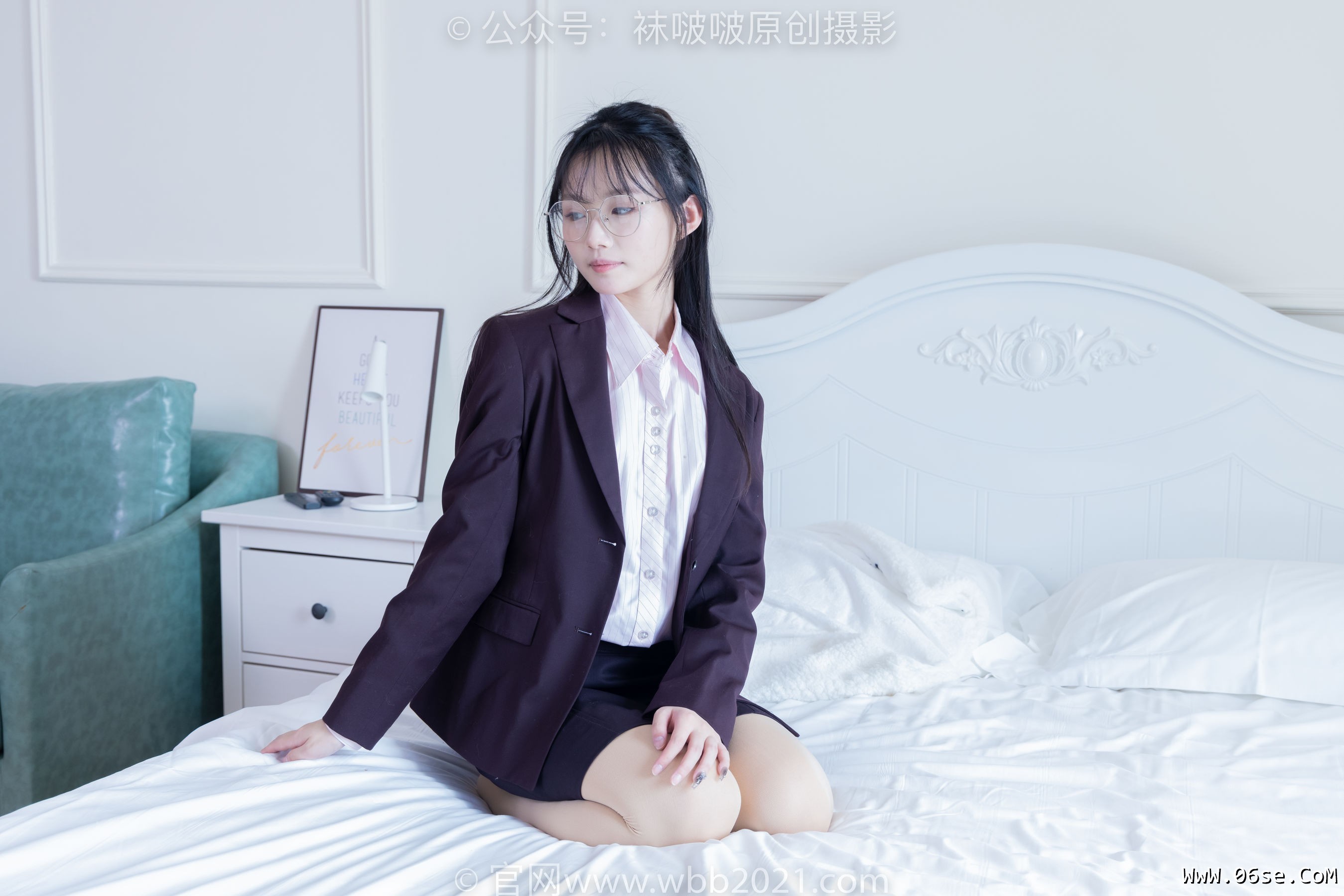 图片[208]-BoBoSocks袜啵啵 No.362 甜甜圈 -两双皮鞋、厚肉丝、厚黑丝、ol制服[230P]-六色网