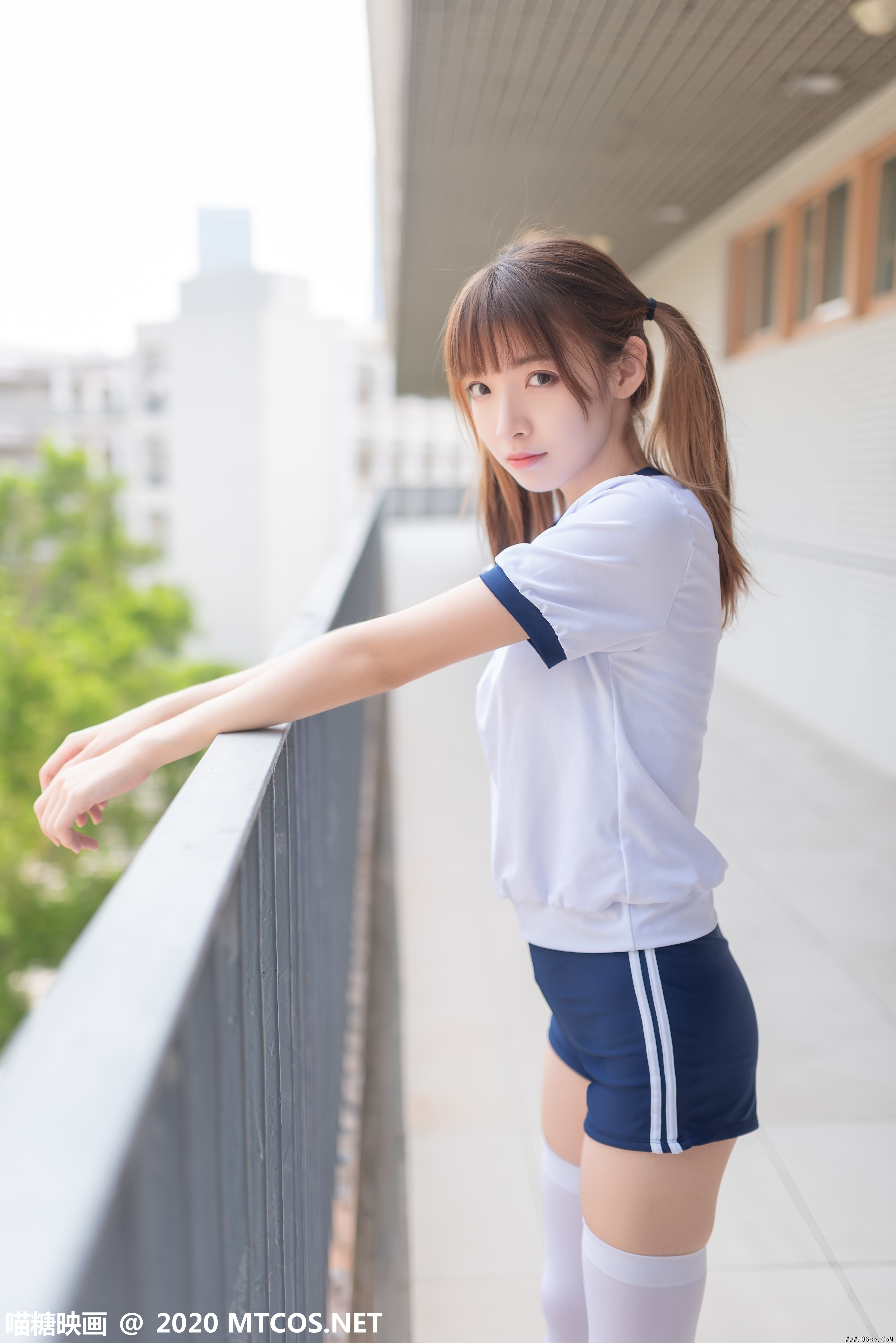 图片[4]-喵糖映画 VOL.182 白袜体操服[50P／325M]-六色网