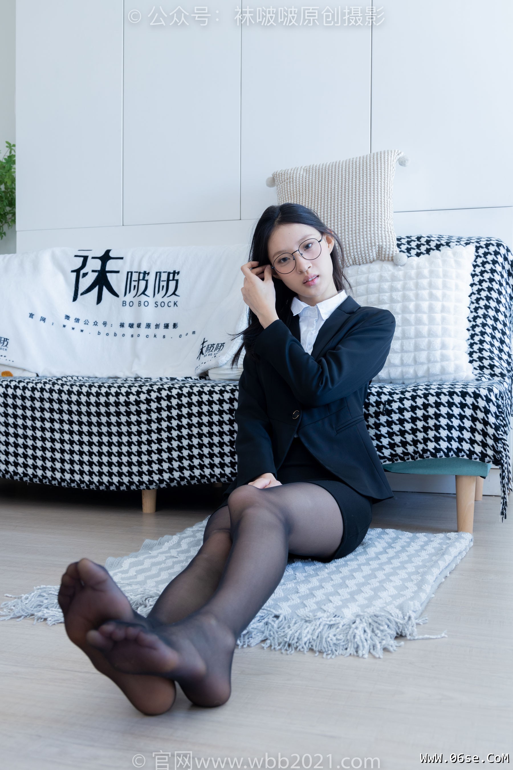 图片[102]-BoBoSocks袜啵啵 No.327 雪糕 -高跟鞋、黑丝、ol风[140P]-六色网
