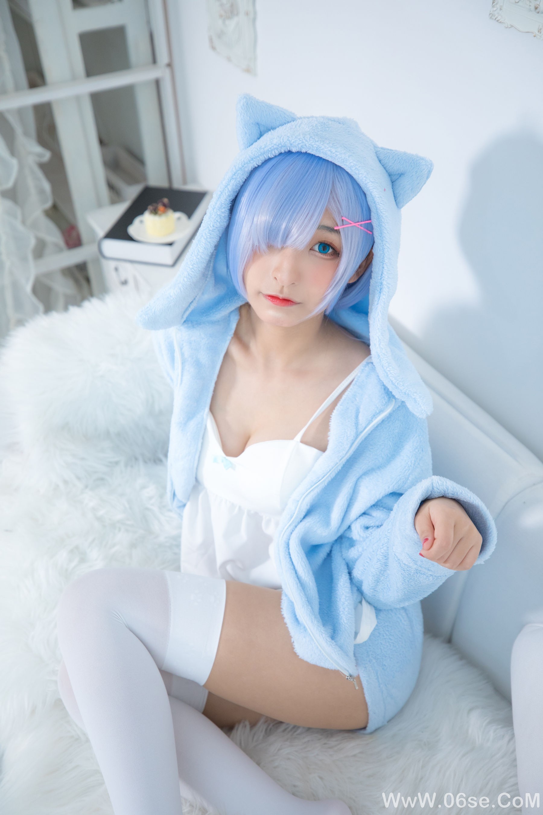 图片[8]-二次元美女古川kagura 蕾姆[100P]-六色网