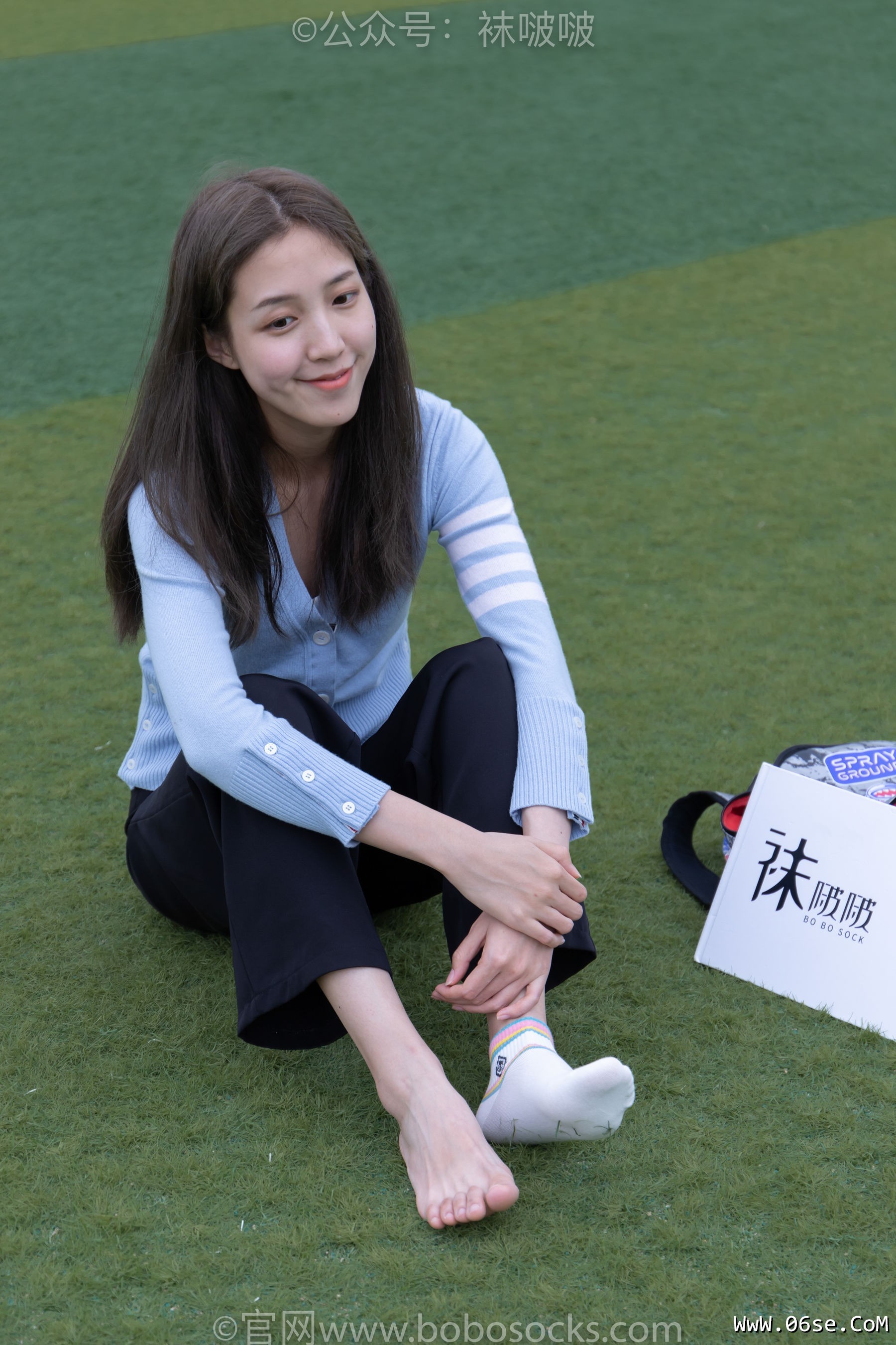 图片[88]-BoBoSocks袜啵啵 No.021 泡芙-板鞋、白棉袜、裸足[131P]-六色网