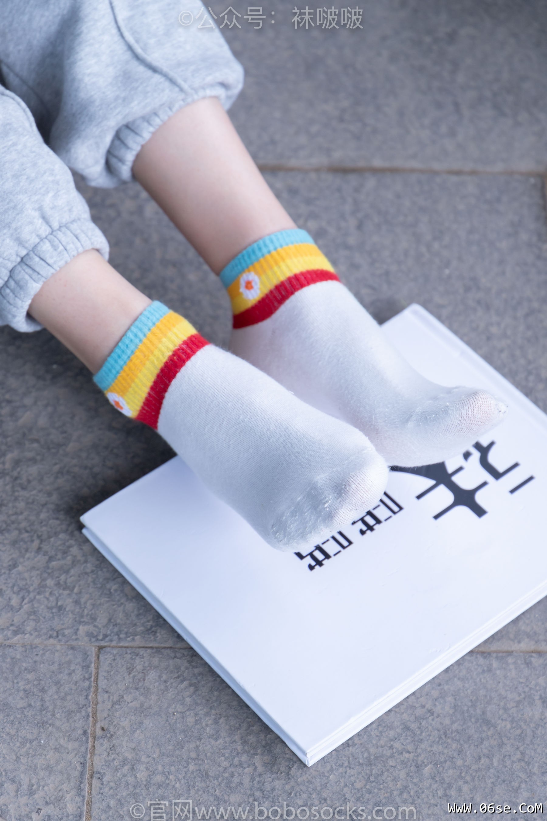 图片[82]-BoBoSocks袜啵啵 No.012 泡芙-运动鞋、白棉袜、裸足[132P]-六色网