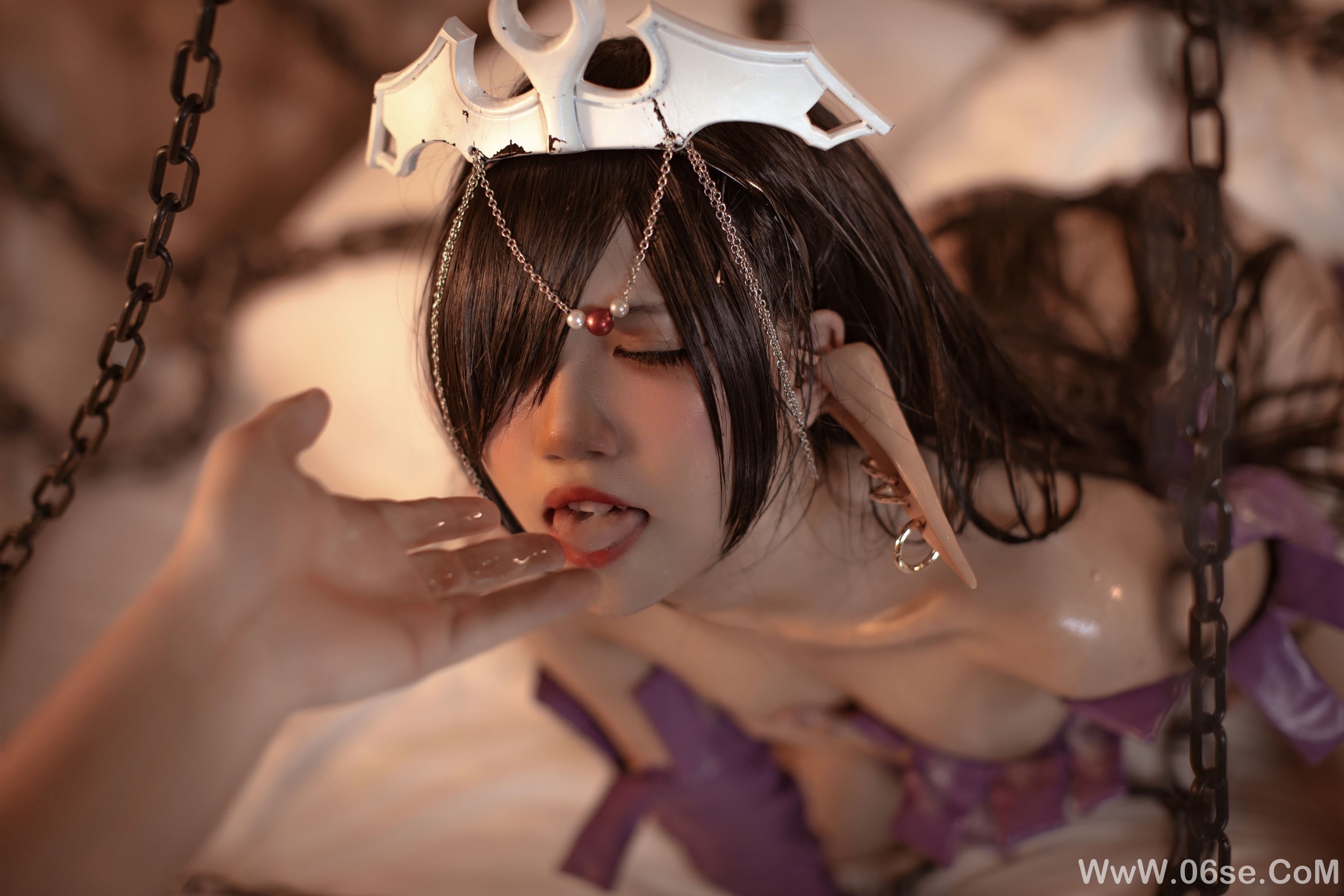 图片[61]-鬼马少女 阿薰kaOri – 黑獣 黑精灵女王奥利卡[80P]-六色网