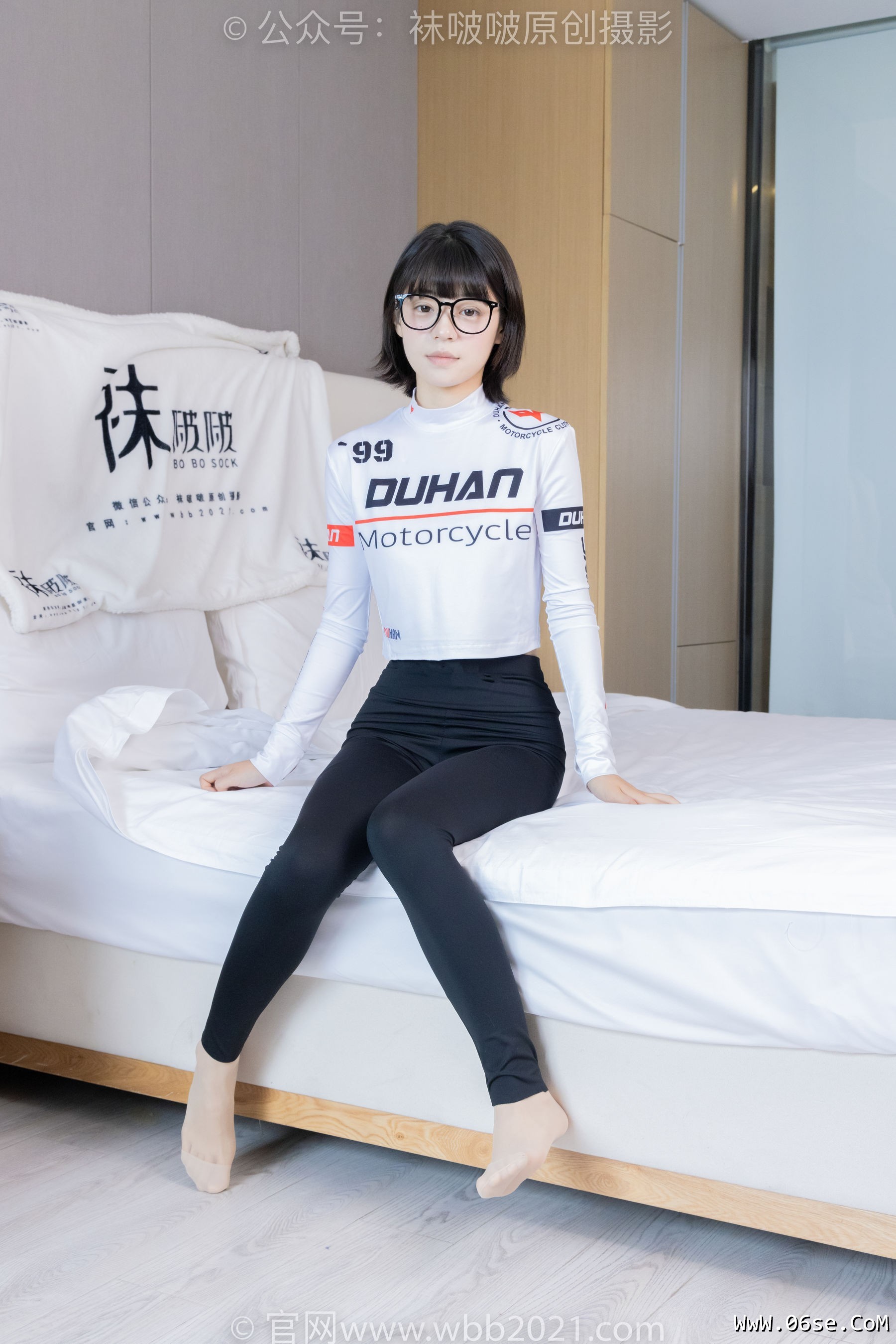 图片[25]-BoBoSocks袜啵啵 No.410 糯米 -运动鞋、白棉袜、肉丝、瑜伽裤裤里丝[145P]-六色网