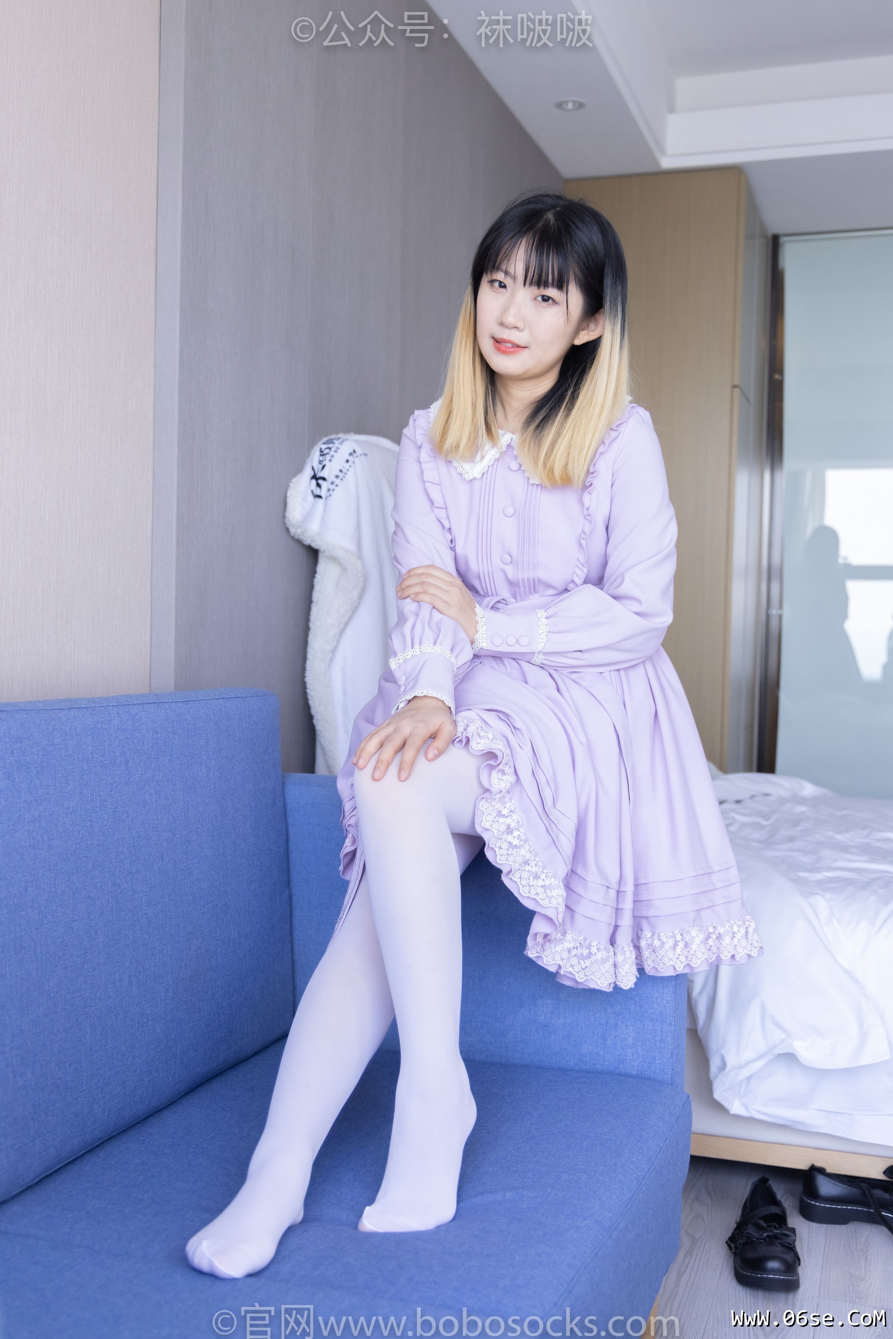 图片[125]-BoBoSocks袜啵啵 No.079 砂糖-皮鞋、厚白丝[140P]-六色网