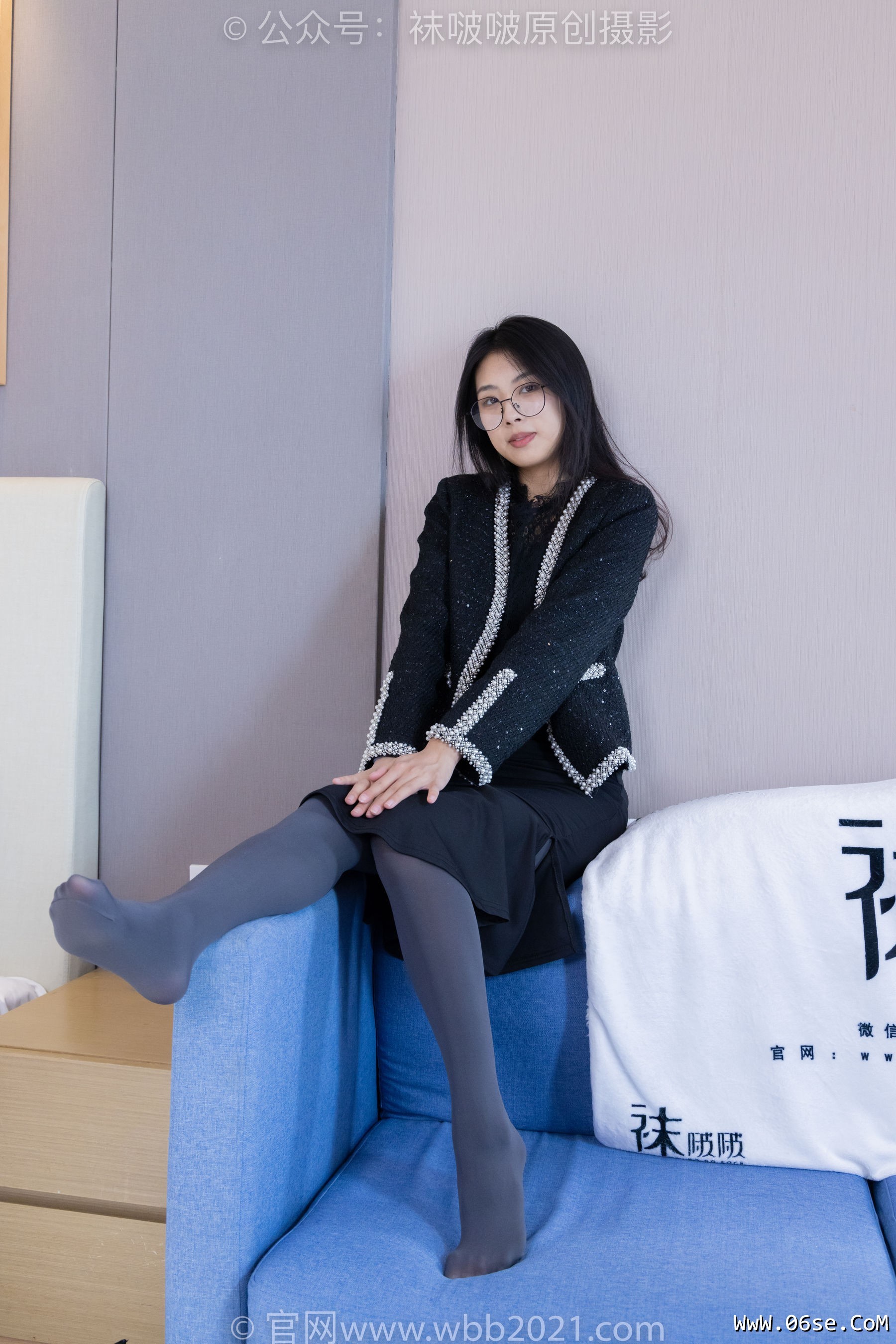 图片[143]-BoBoSocks袜啵啵 No.378 奶油 -短靴、运动鞋、厚黑丝、厚灰丝[190P]-六色网