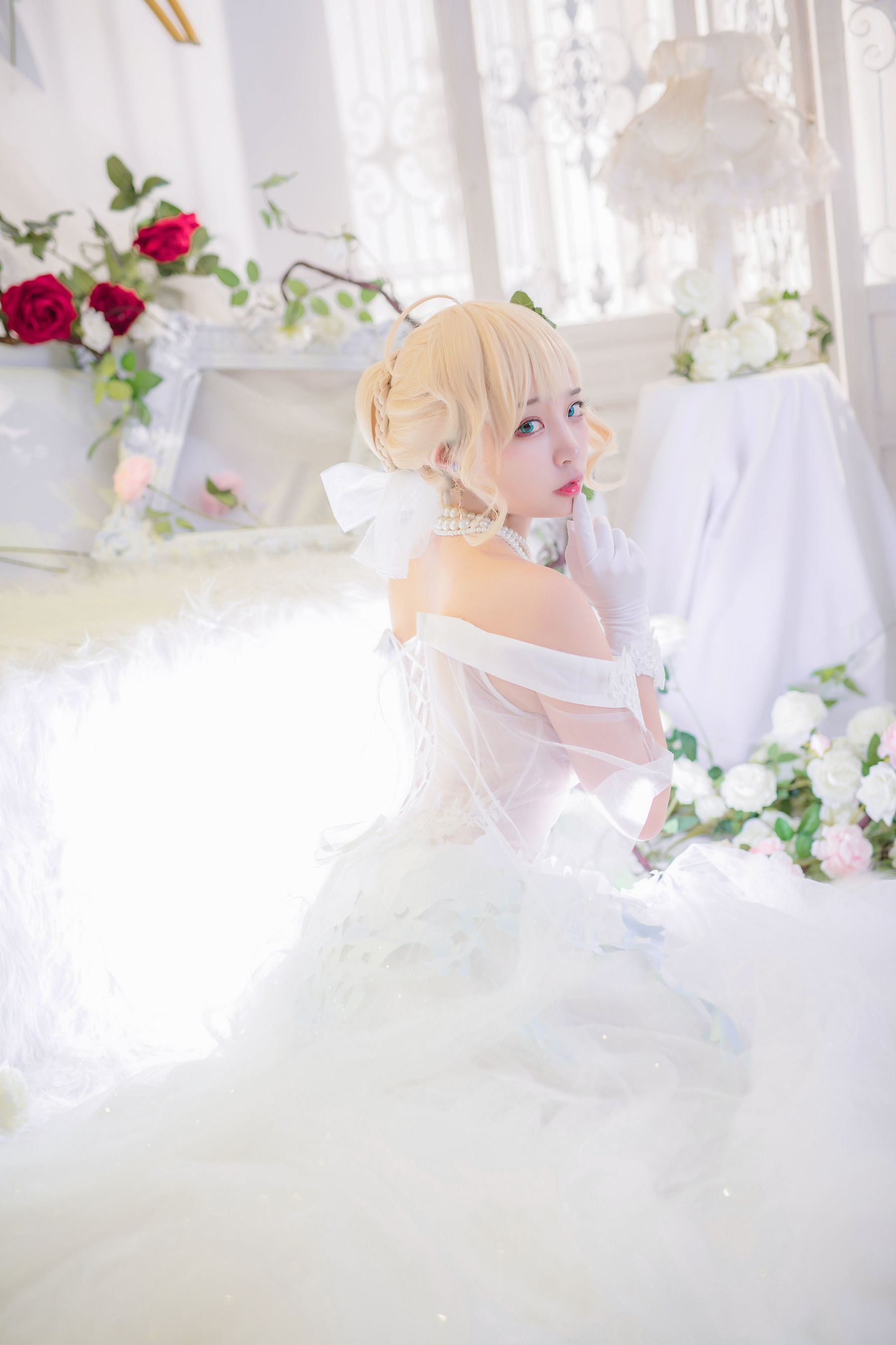 图片[4]-人气Coser二佐Nisa 花嫁[30P]-六色网