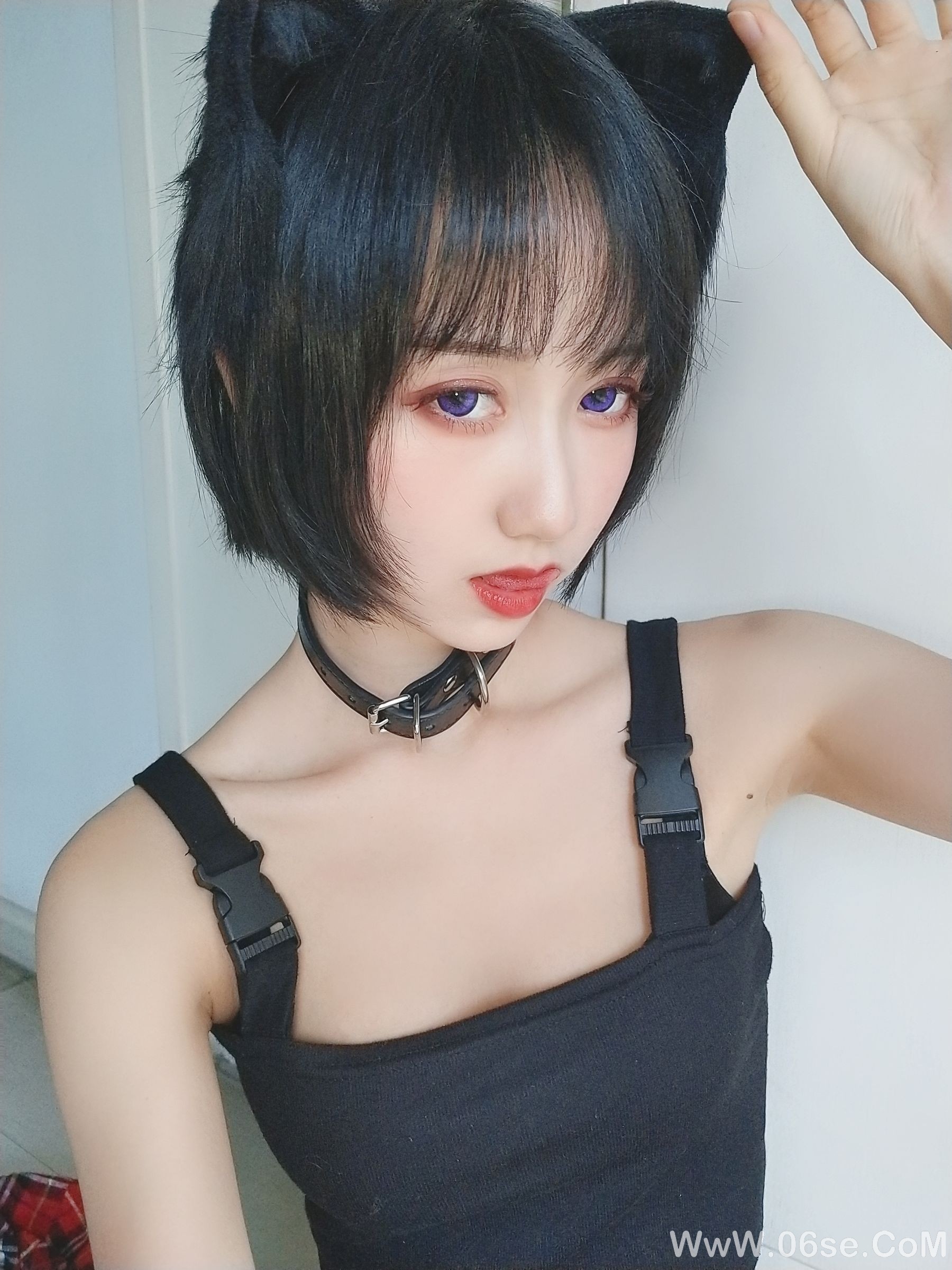图片[34]-萌系小姐姐木绵绵OwO 不良猫[44P]-六色网