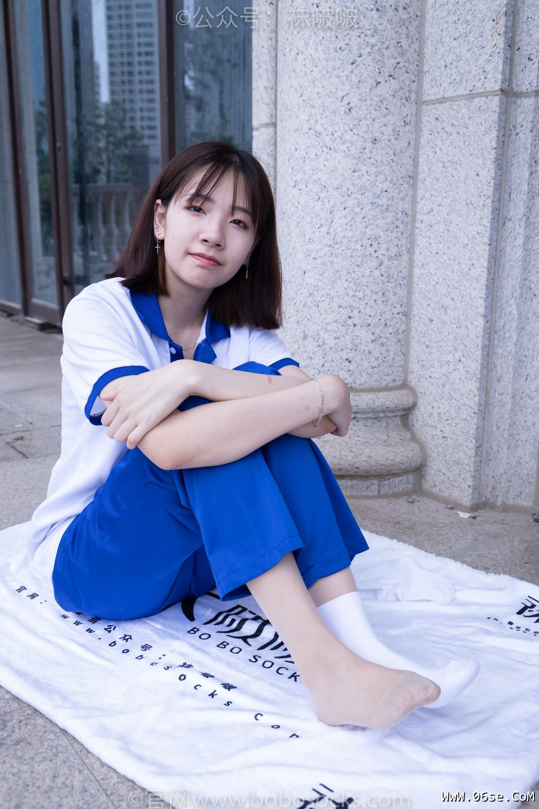图片[76]-BoBoSocks袜啵啵 No.022 小甜豆-校服、贝壳头、白棉袜、肉丝[140P]-六色网