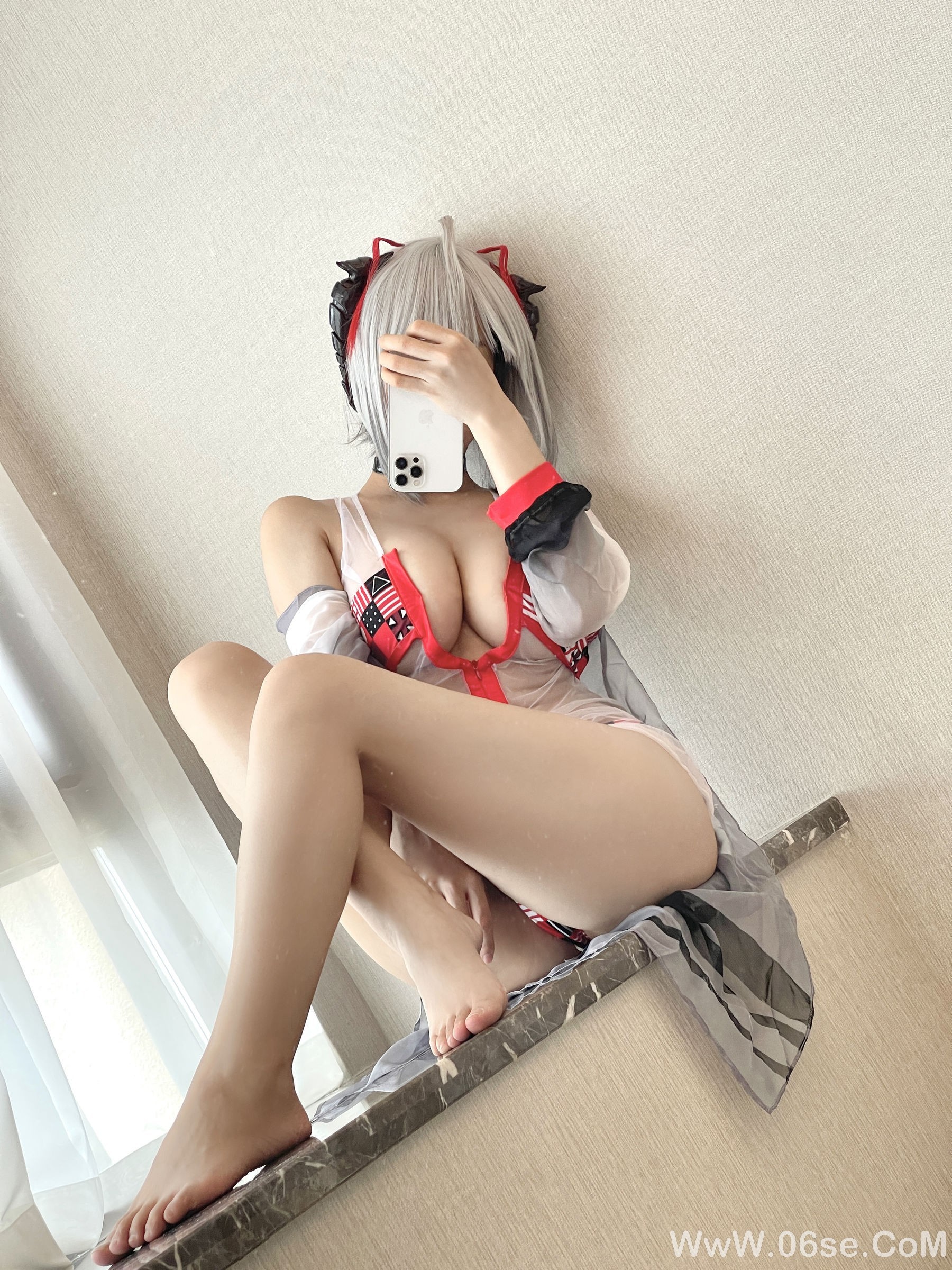 图片[8]-动漫博主小仓千代w – 明日方舟 W泳装[21P]-六色网