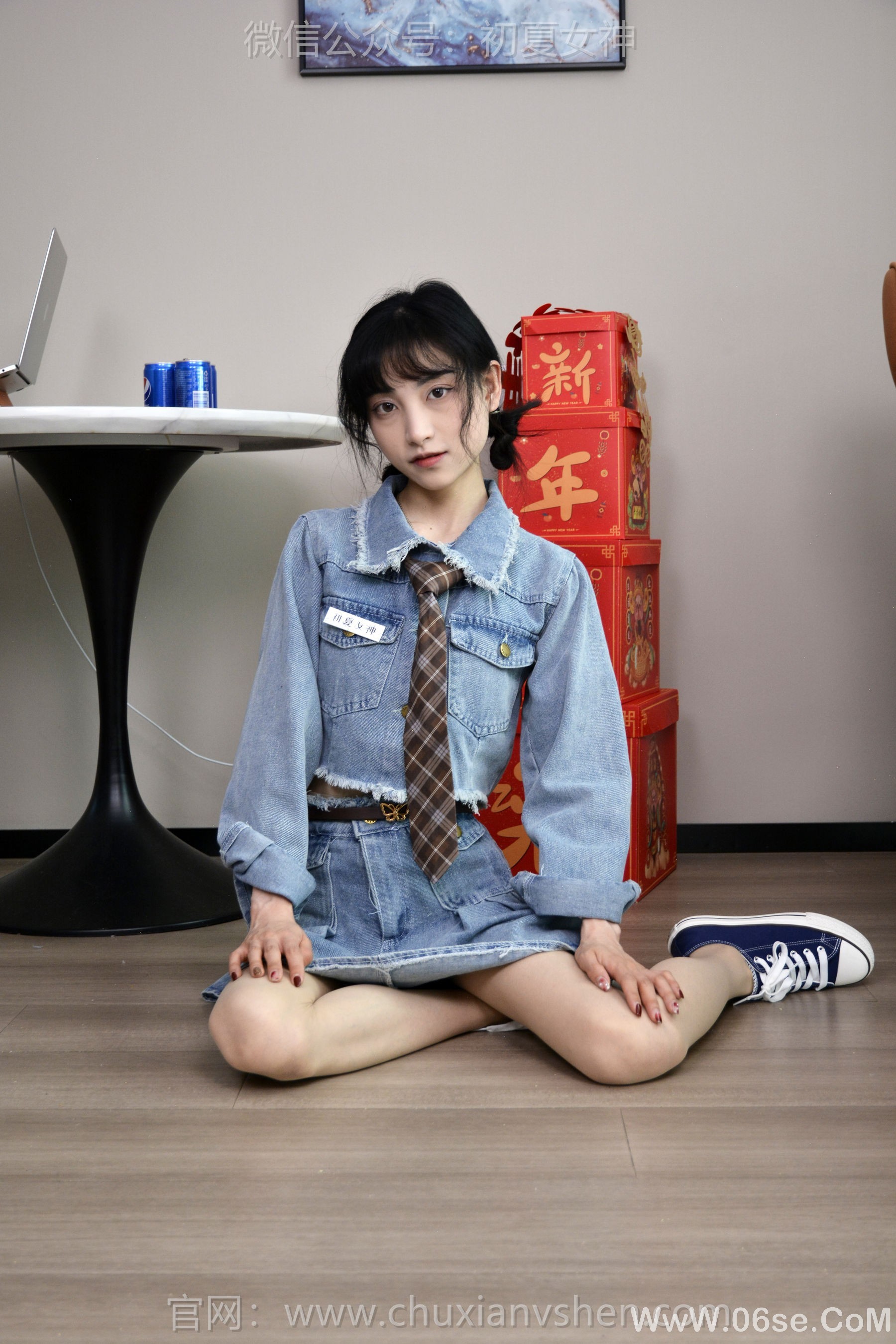图片[91]-初夏女神 No.247 柒柒 浪漫牛仔[140P]-六色网