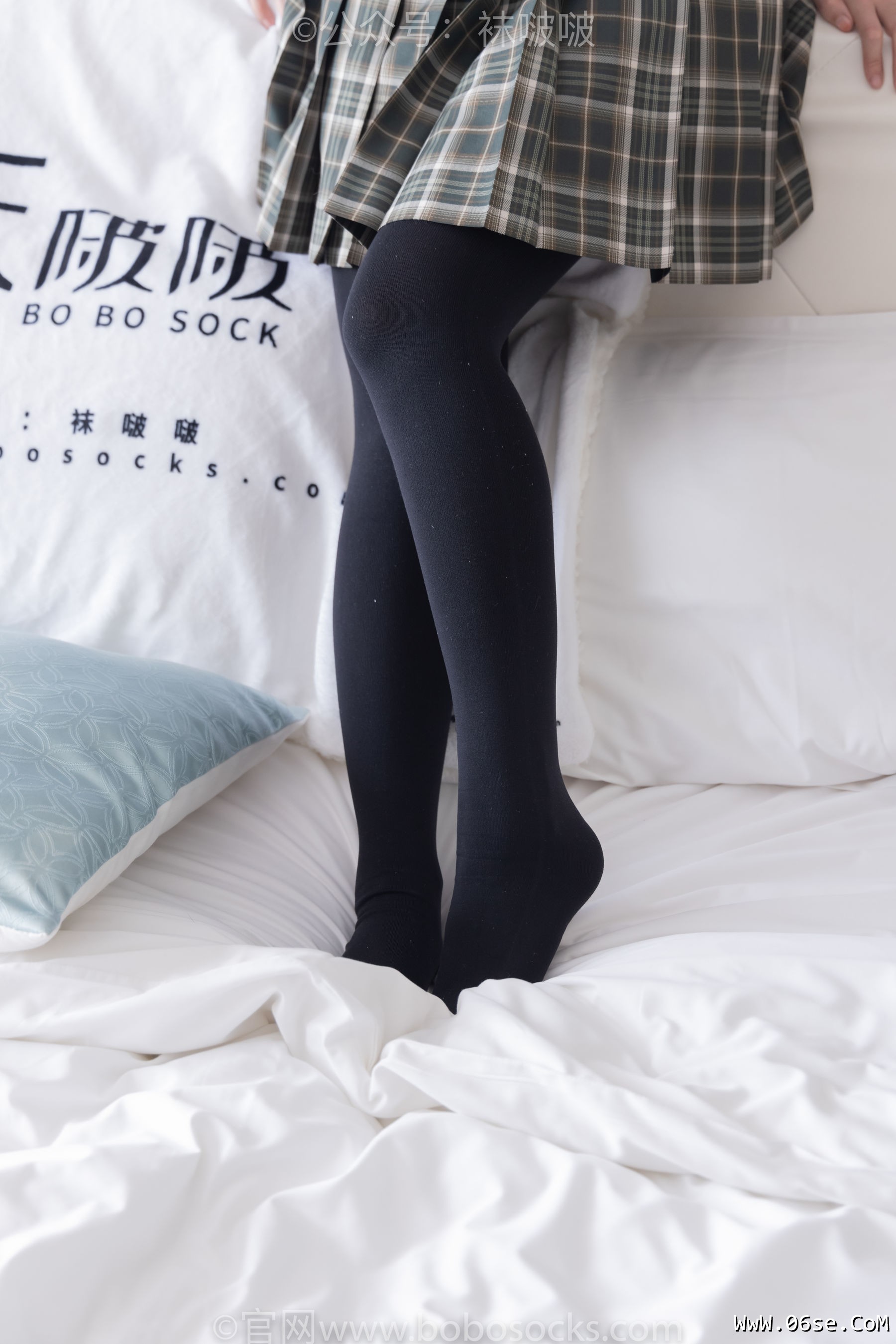 图片[127]-BoBoSocks袜啵啵 No.056 朵朵-JK制服、皮鞋、厚黑丝[135P]-六色网