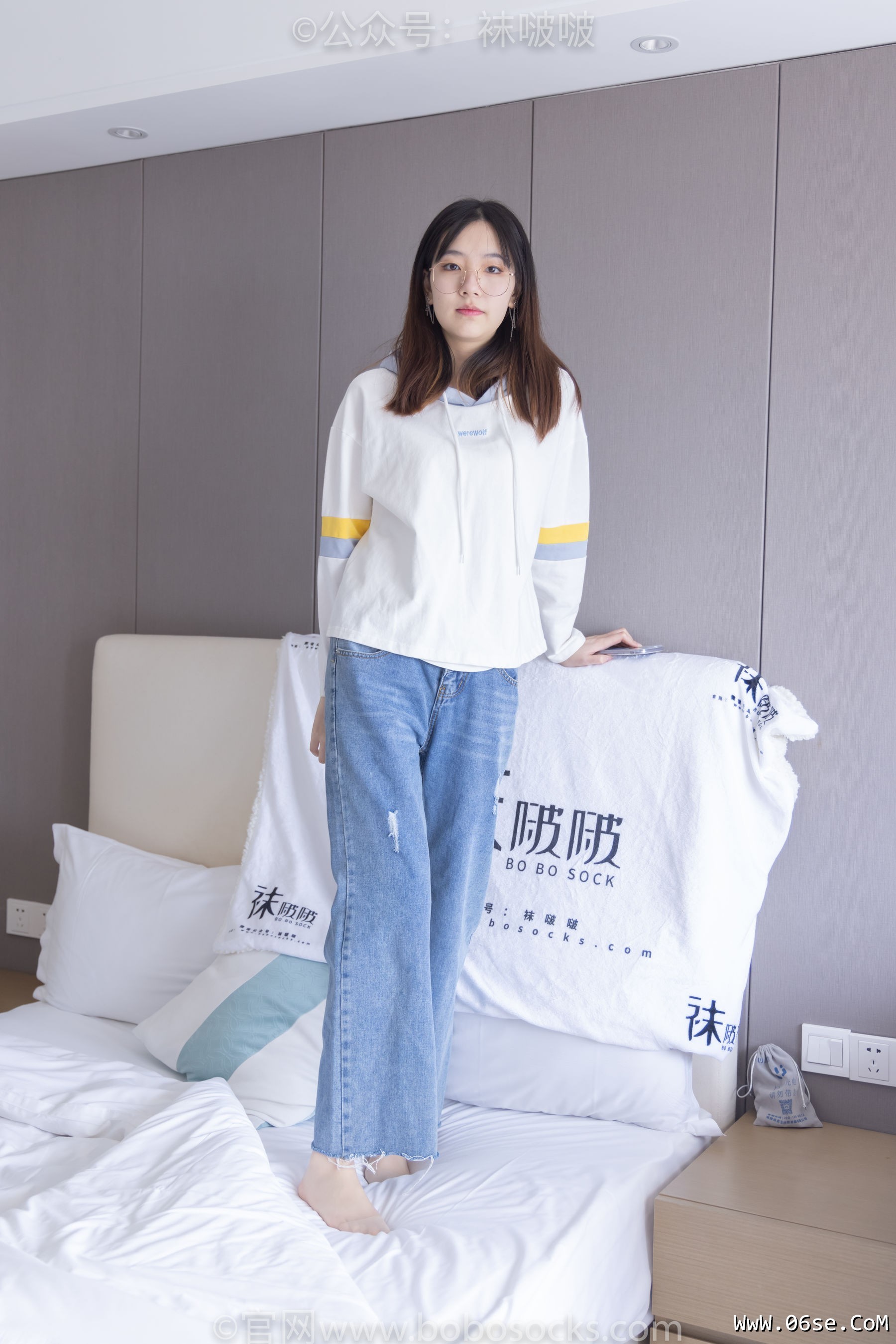 图片[126]-BoBoSocks袜啵啵 No.080 小甜豆-帆布鞋、白棉袜、肉丝[140P]-六色网