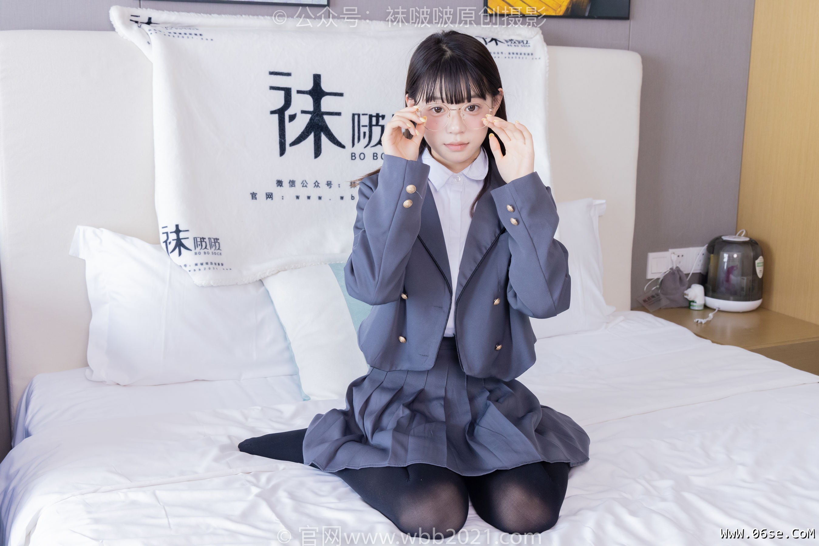 图片[122]-BoBoSocks袜啵啵 No.402 糯米 -皮鞋、厚黑丝、学院jk[140P]-六色网