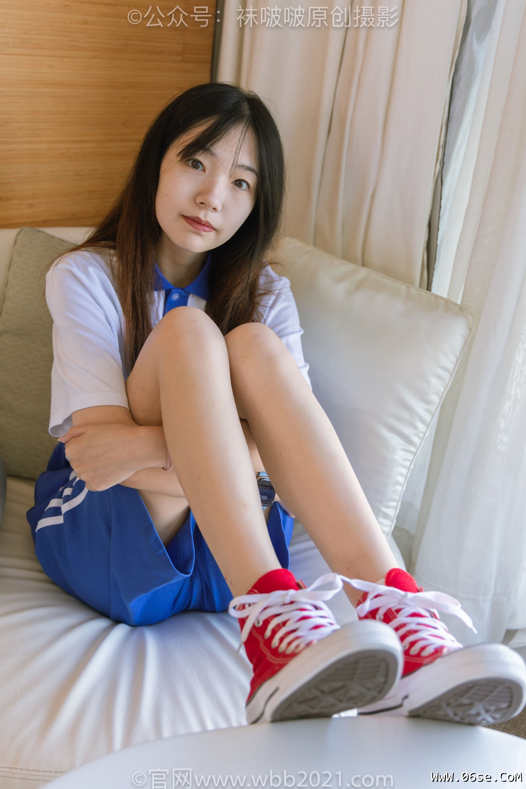 图片[71]-BoBoSocks袜啵啵 No.336 小甜豆 -校服、帆布鞋、白棉袜、裸足[140P]-六色网