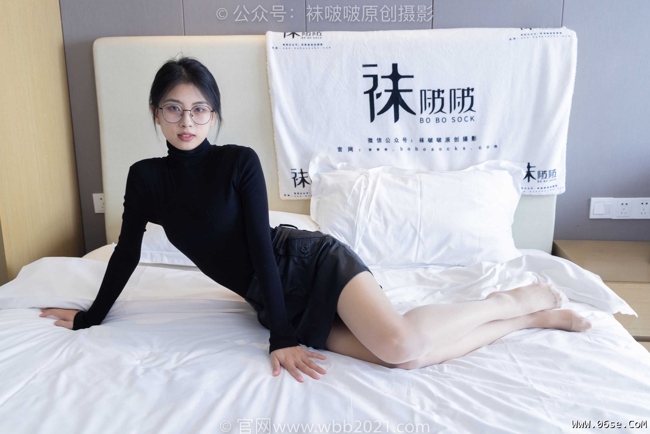 图片[118]-BoBoSocks袜啵啵 No.342 奶油 -平底鞋、肉丝、老头乐挠脚心剧情[140P]-六色网