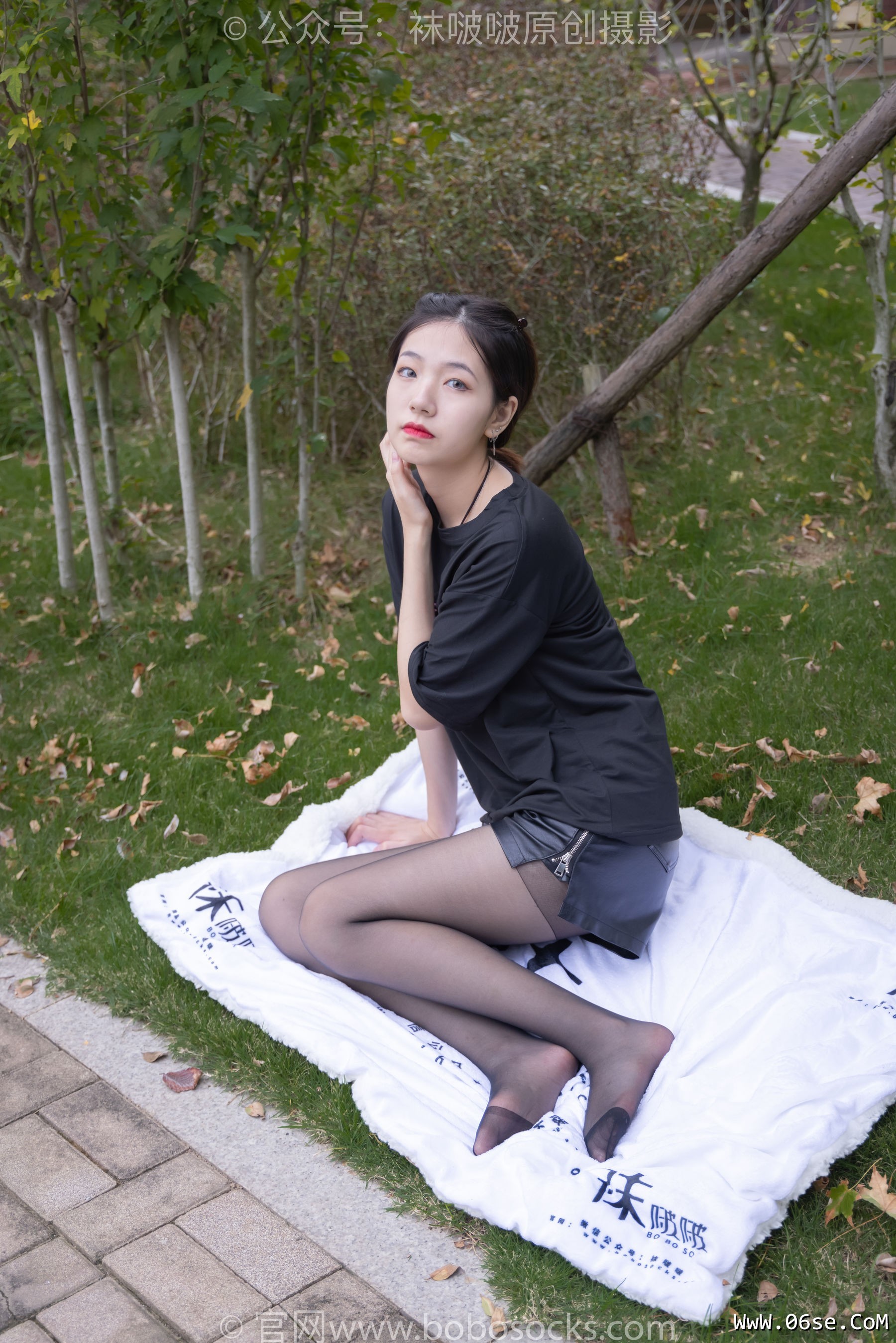 图片[122]-BoBoSocks袜啵啵 No.221 小甜豆-马丁靴、黑丝[133P]-六色网