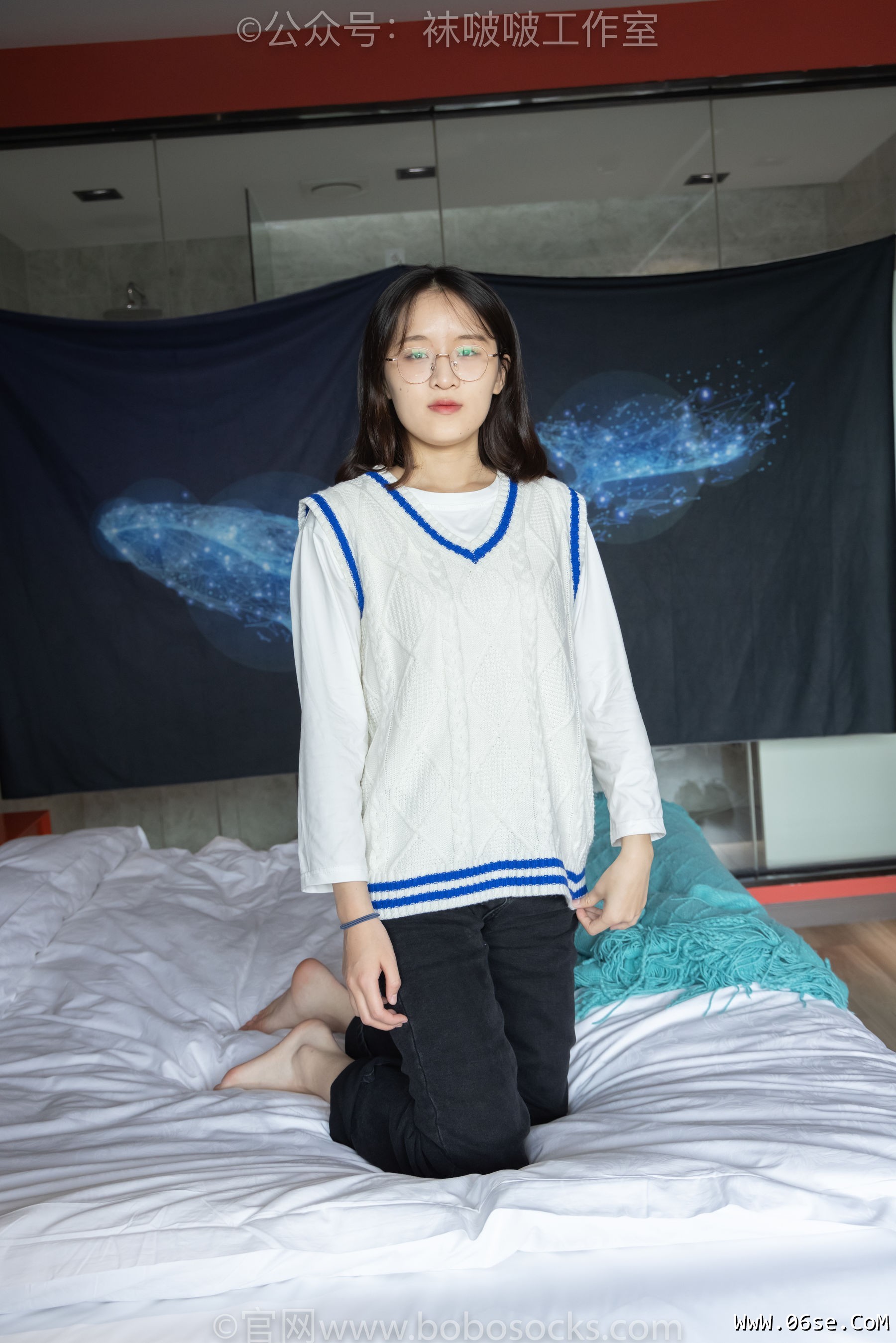 图片[116]-BoBoSocks袜啵啵 积分限定作品007 熊熊-运动鞋、白棉袜、裸足[134P]-六色网