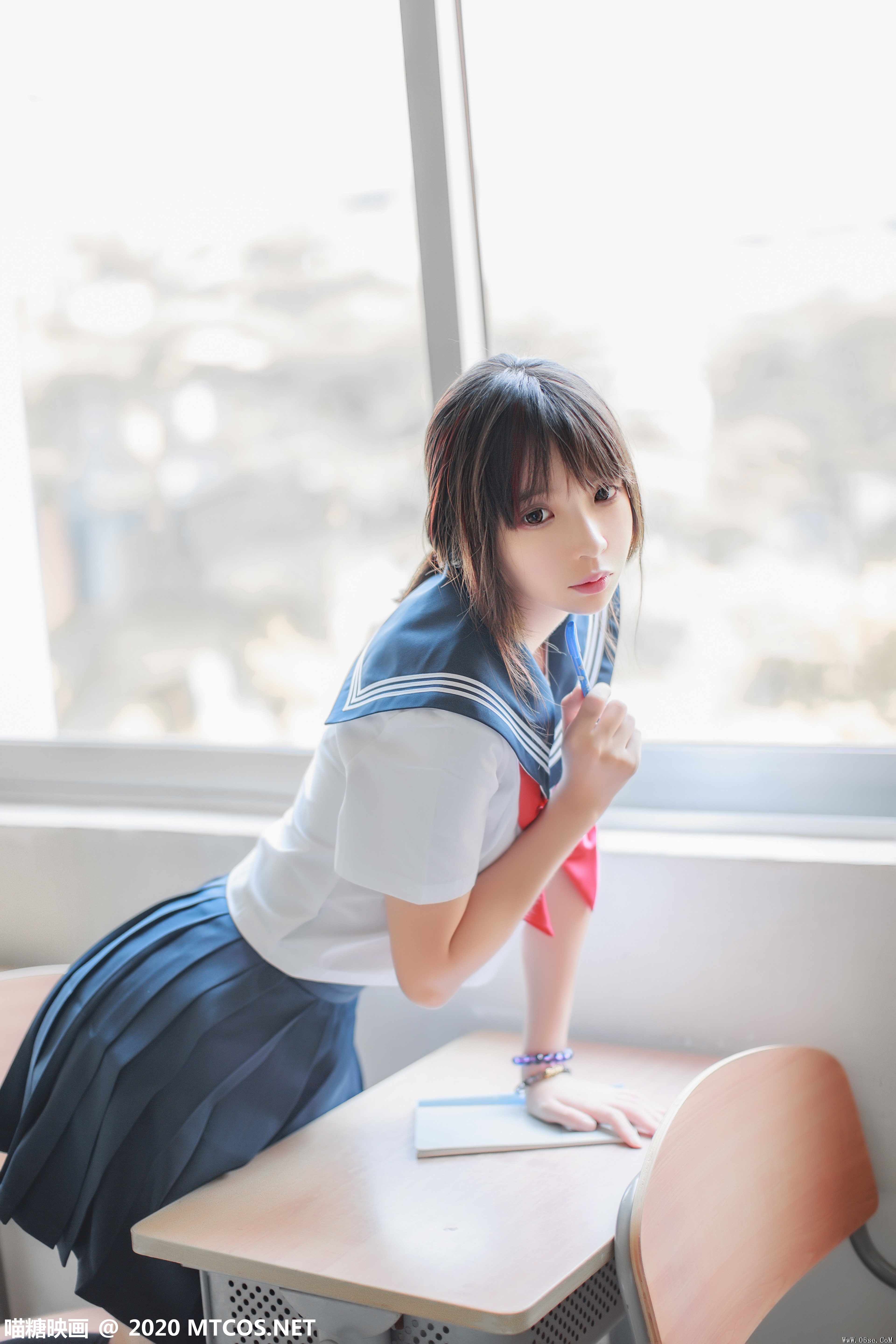 喵糖映画 VOL.340 同桌的水手服[33P／519MB]-六色网