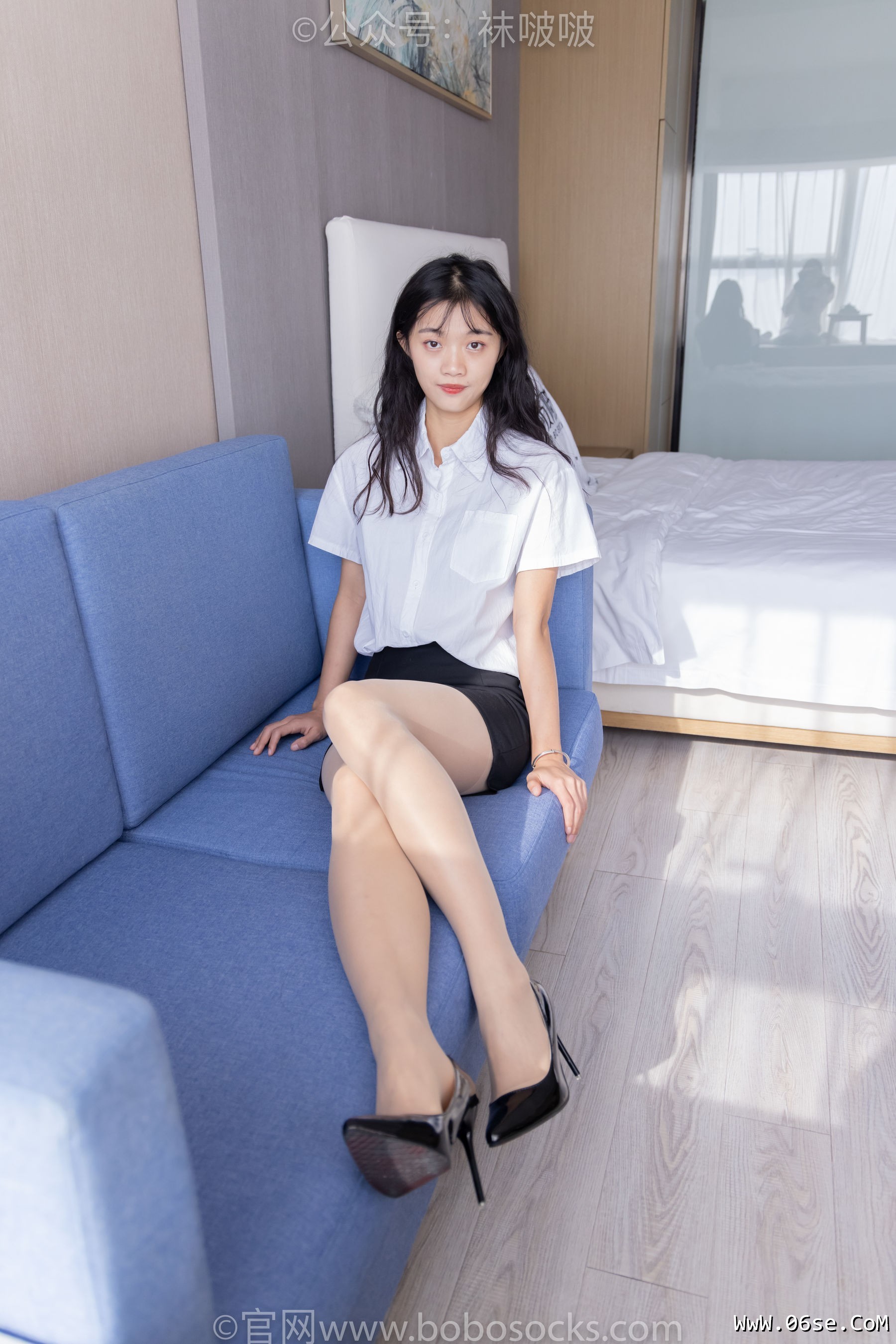 图片[20]-BoBoSocks袜啵啵 No.071 涵涵-OL制服、高跟鞋、肉丝[145P]-六色网