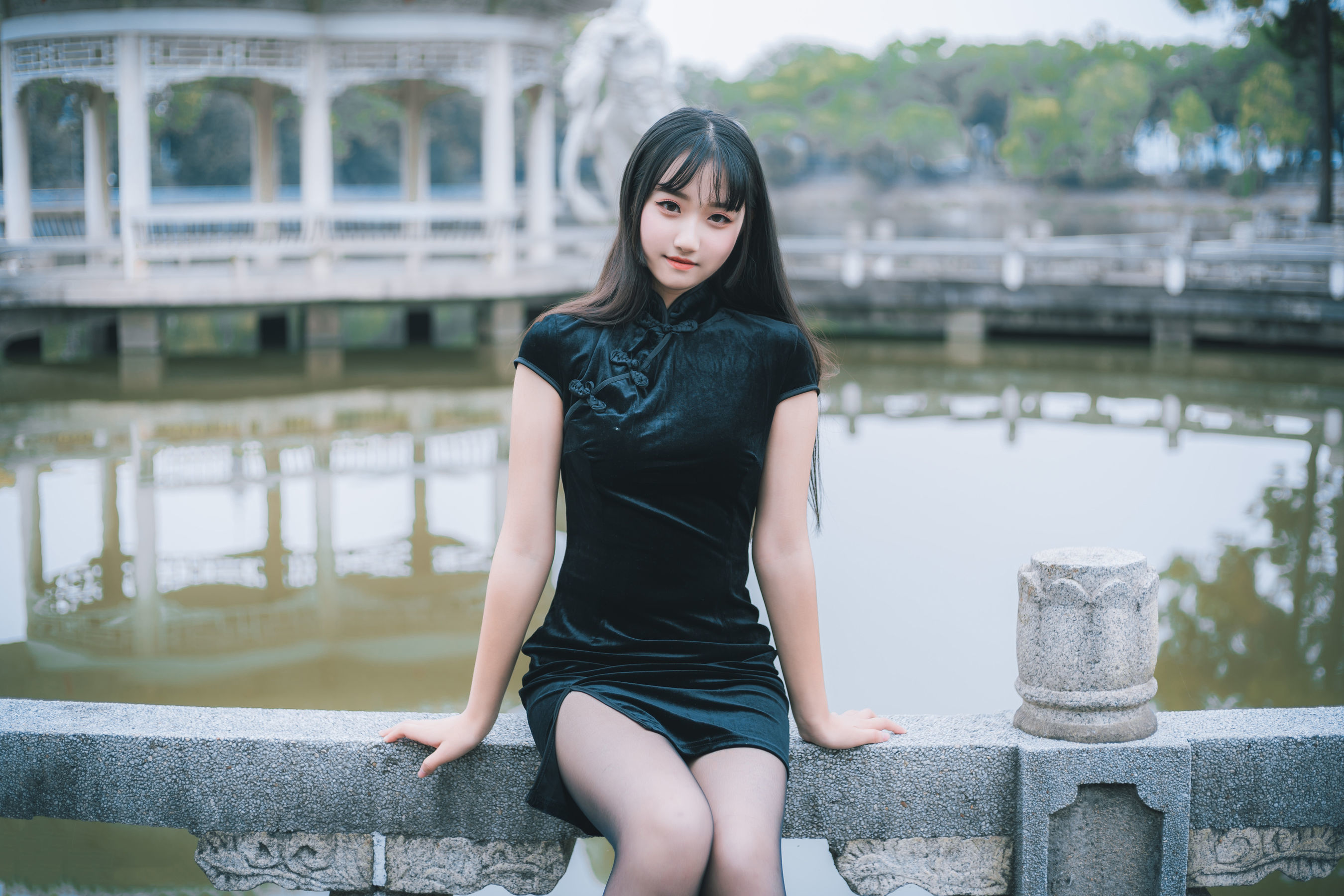 图片[6]-喵糖映画 VOL.461 旗袍园游 [36P]-六色网