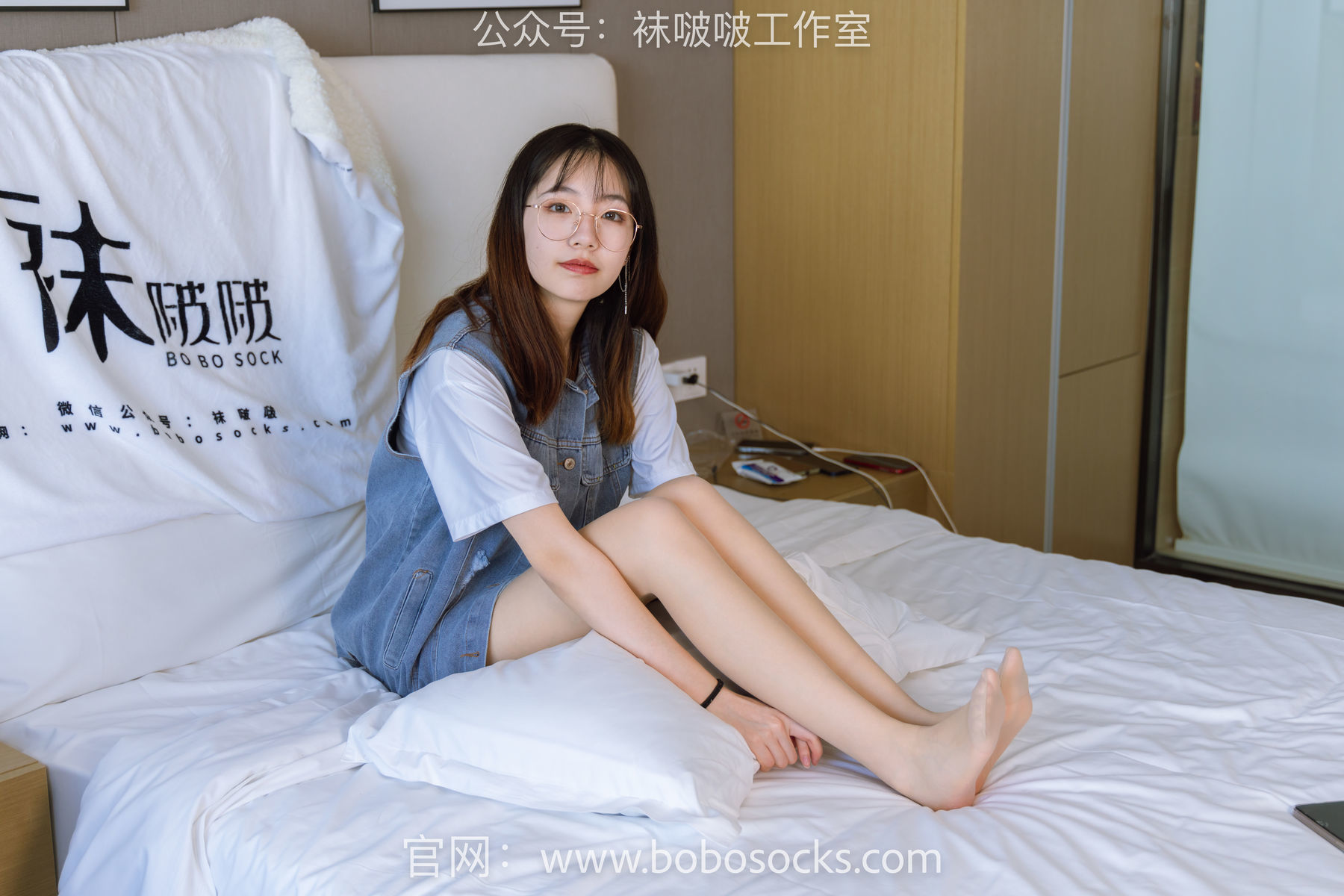 图片[4]-BoBoSocks袜啵啵 No.123 小甜豆-板鞋、白棉袜、肉丝[140P]-六色网