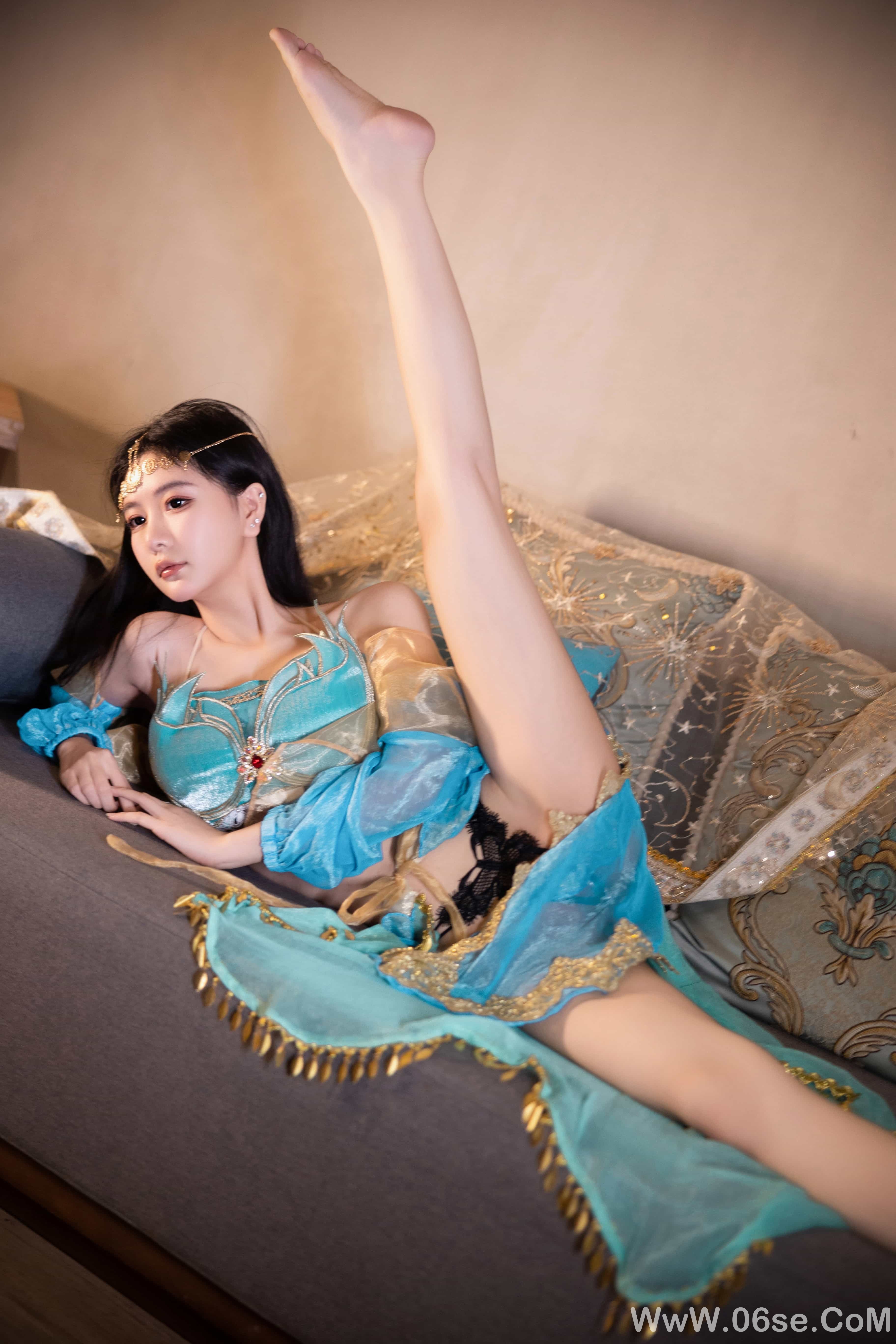 图片[40]-谢小蒽(幼幼) – 西域舞娘写真[92P]-六色网