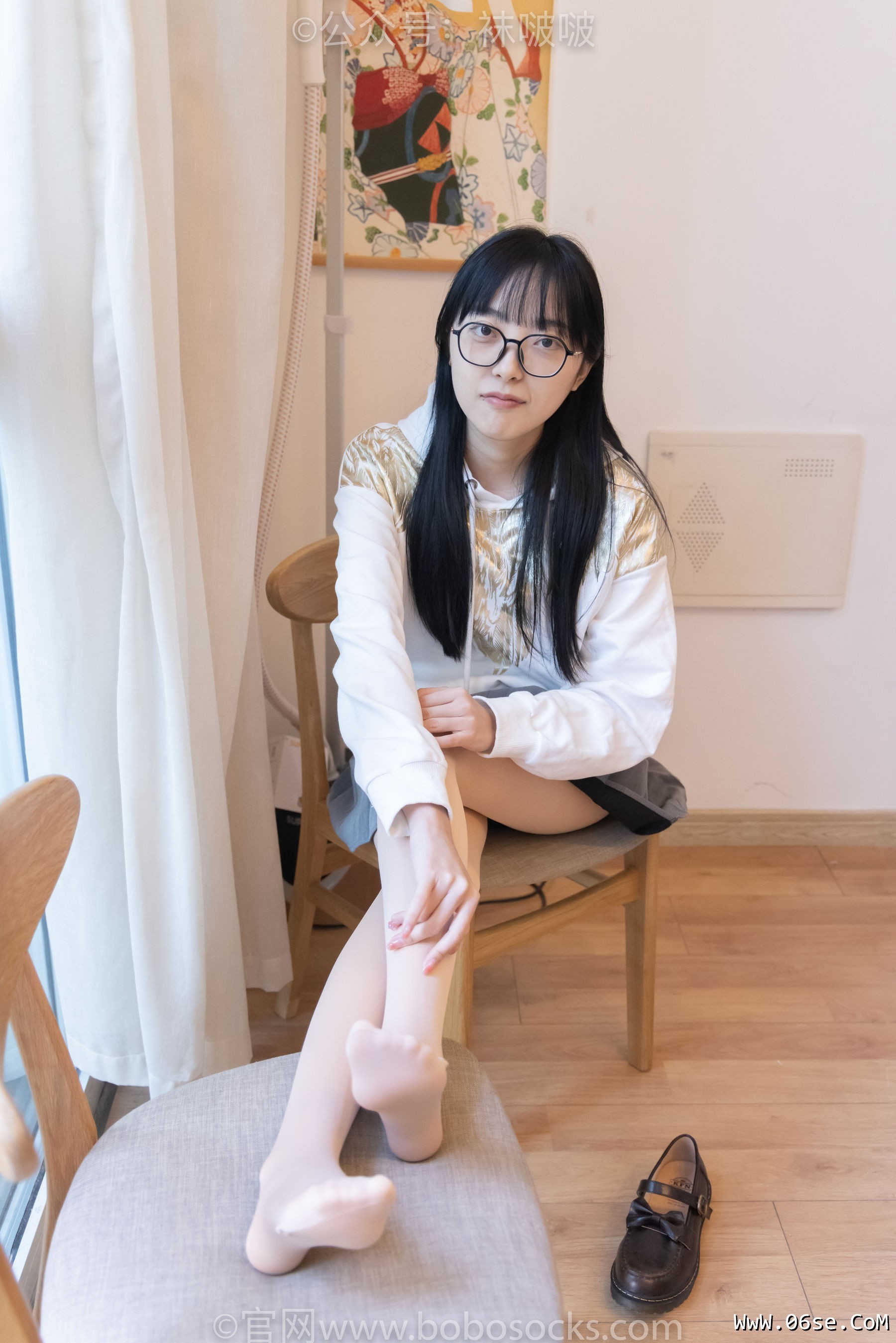 图片[60]-BoBoSocks袜啵啵 No.047 稚予-皮鞋、厚肉丝[131P]-六色网