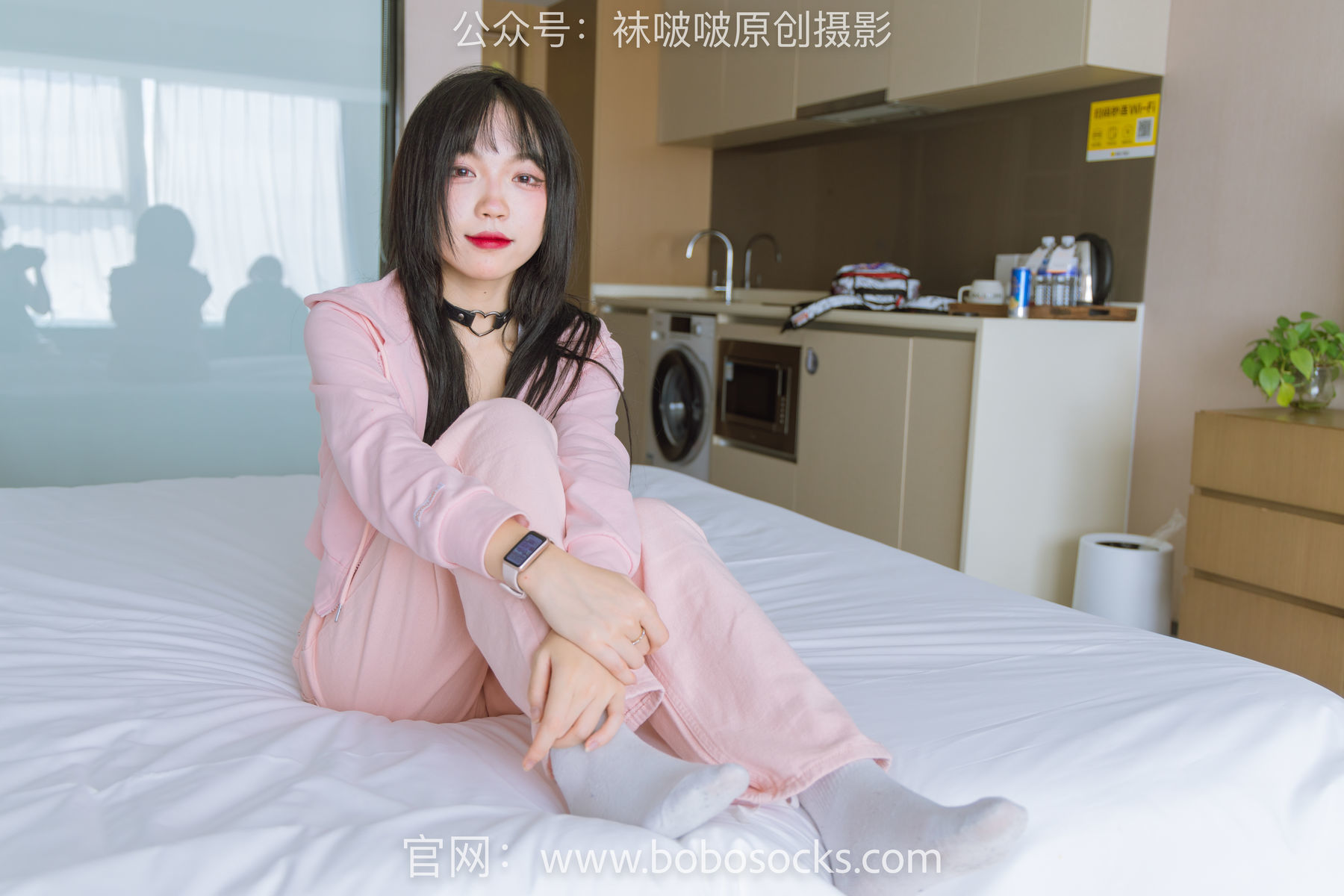 图片[101]-BoBoSocks袜啵啵 No.141 周周-运动鞋、白棉袜、裸足[140P]-六色网