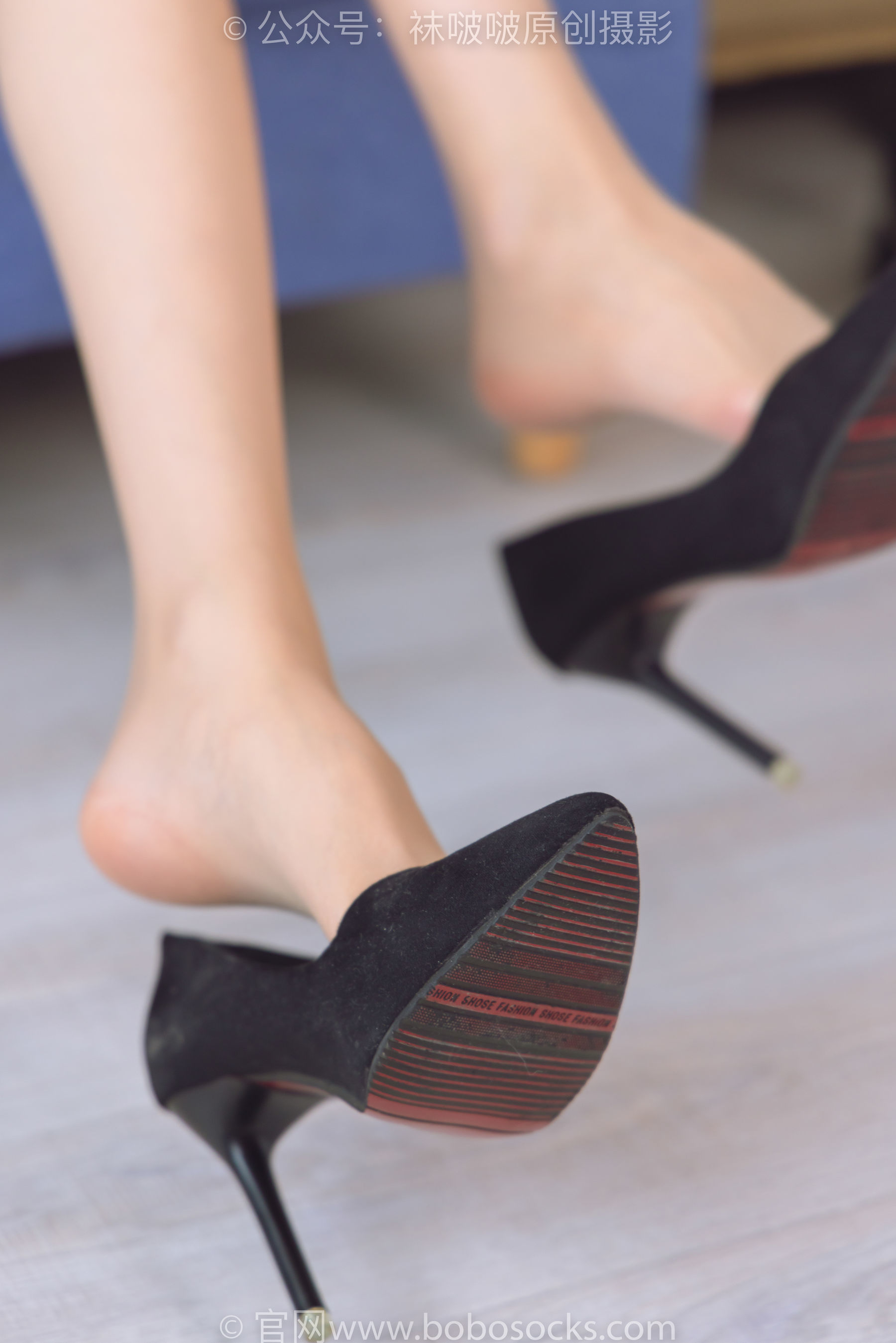 图片[131]-BoBoSocks袜啵啵 No.198 稚予-皮鞋、黑色小腿袜、高跟鞋、肉丝[138P]-六色网