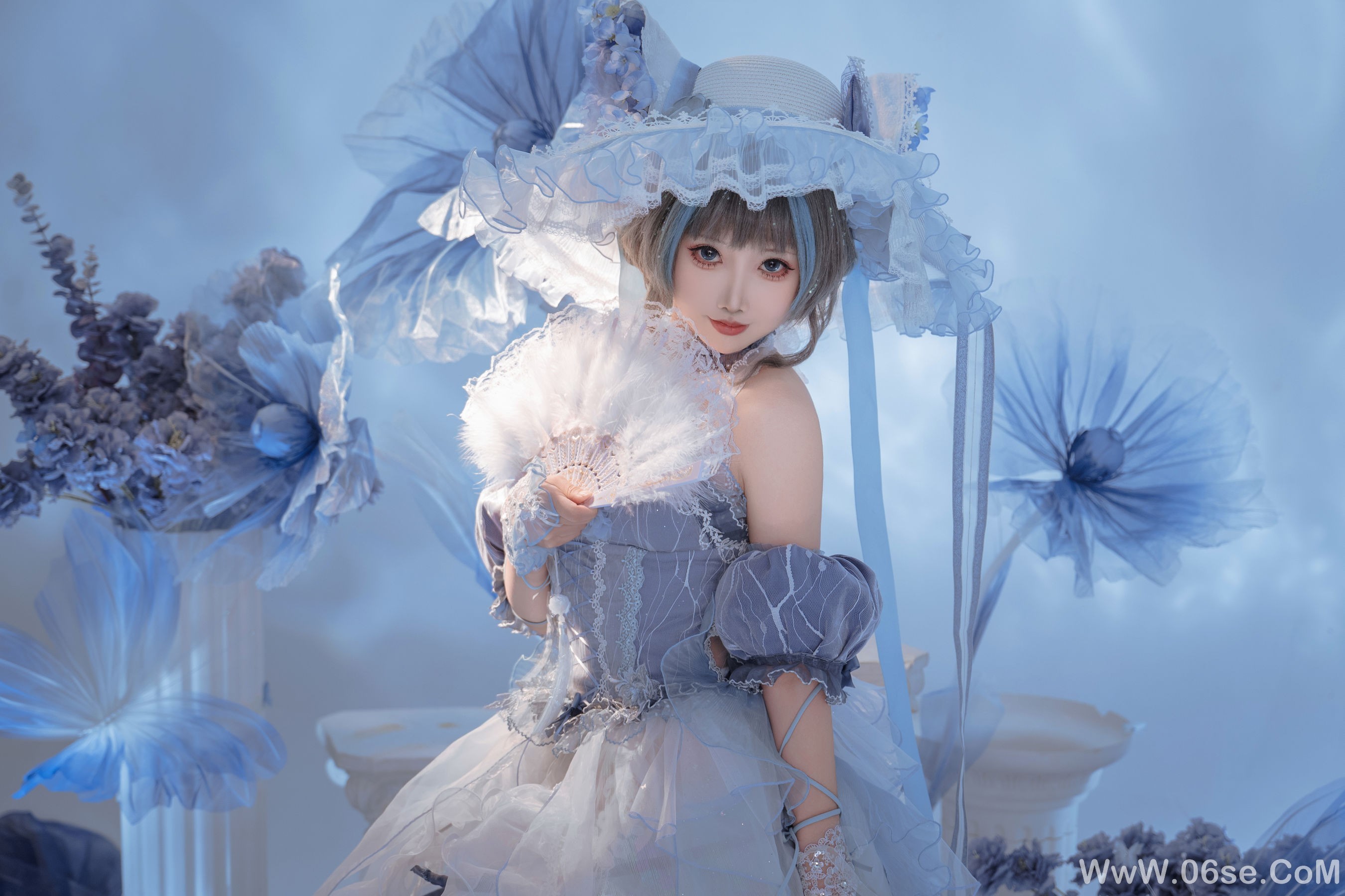 图片[21]-可爱人气Coser 面饼仙儿 – 碧蓝航线 柴郡礼服[21P]-六色网