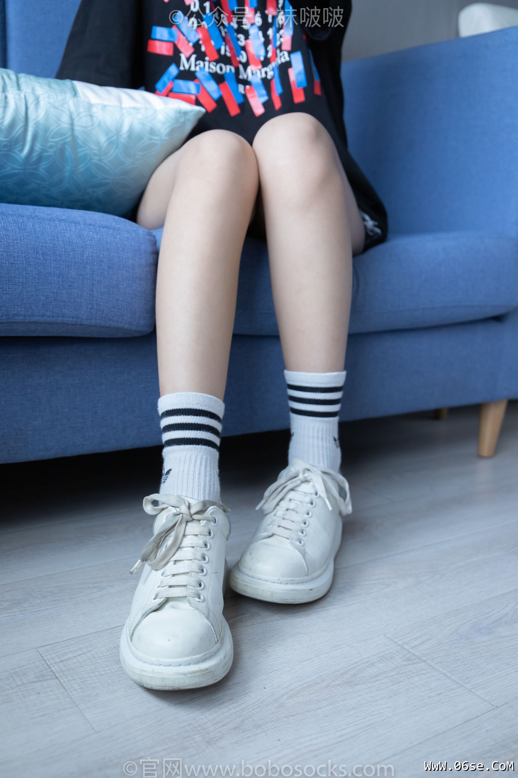 图片[23]-BoBoSocks袜啵啵 No.003 果冻-麦昆鞋、白色脏棉袜[133P]-六色网