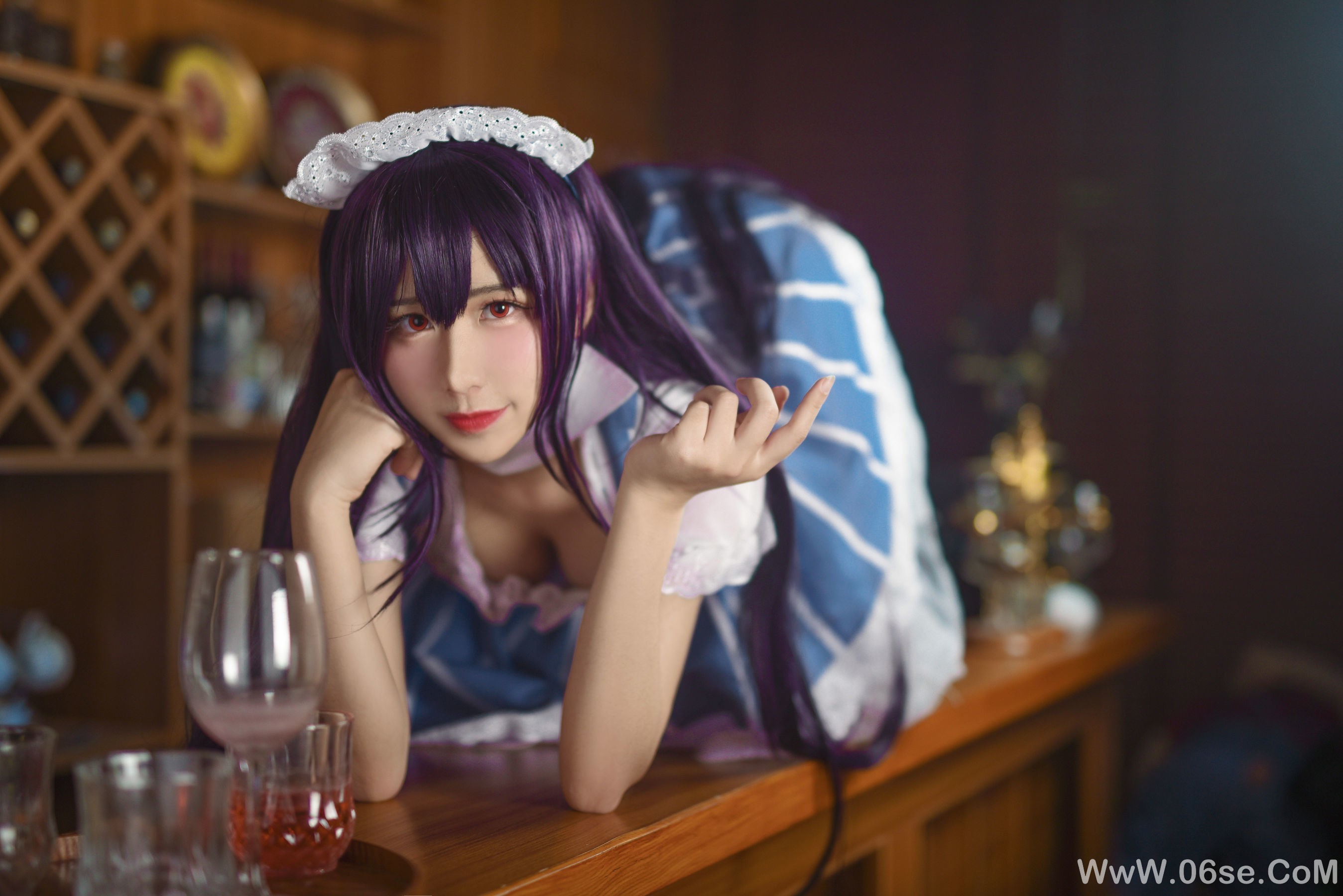 图片[25]-动漫博主九曲Jean 加藤惠女仆[34P]-六色网