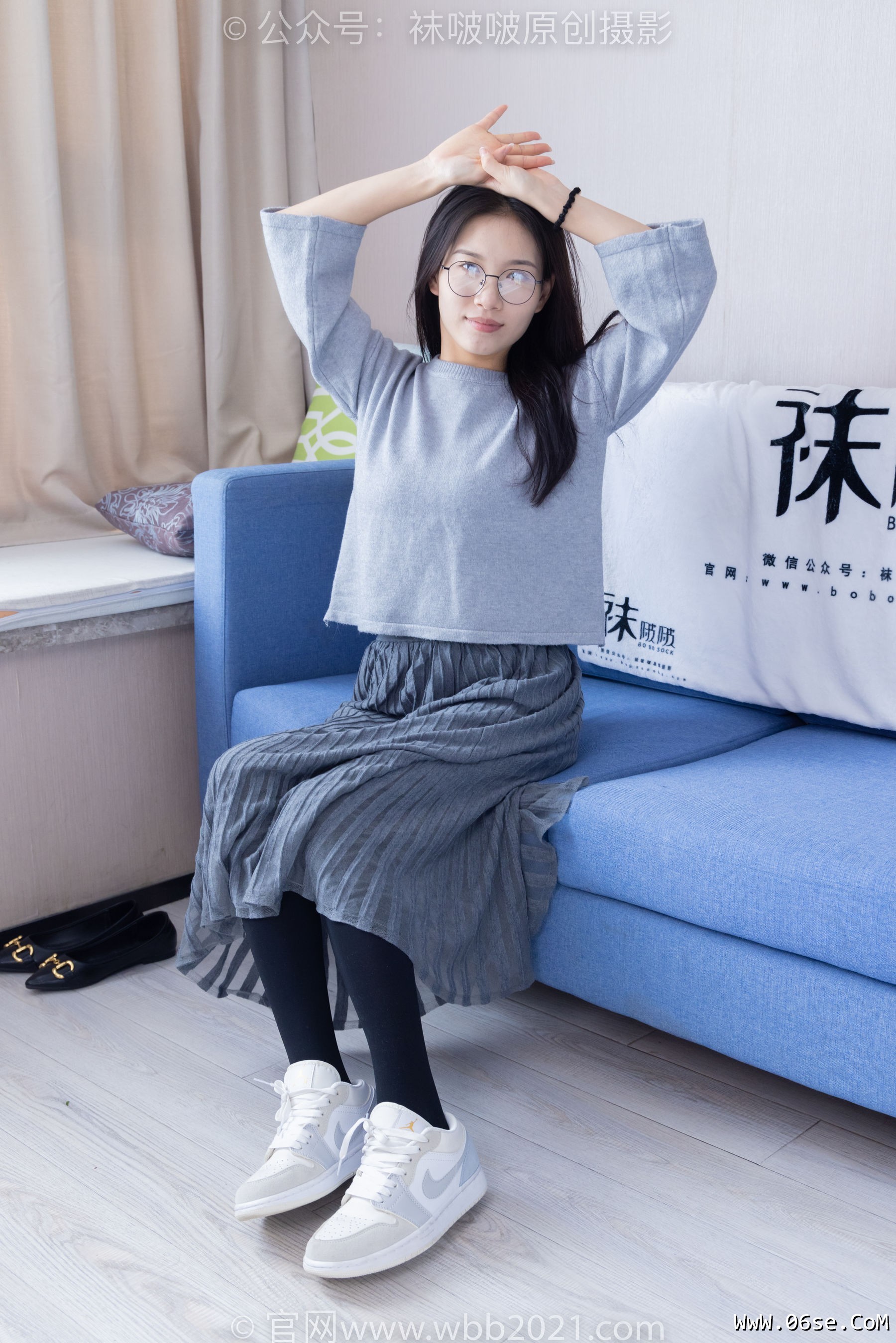 图片[10]-BoBoSocks袜啵啵 No.358 芝士 -平底鞋、板鞋、肉丝、厚黑丝[150P]-六色网